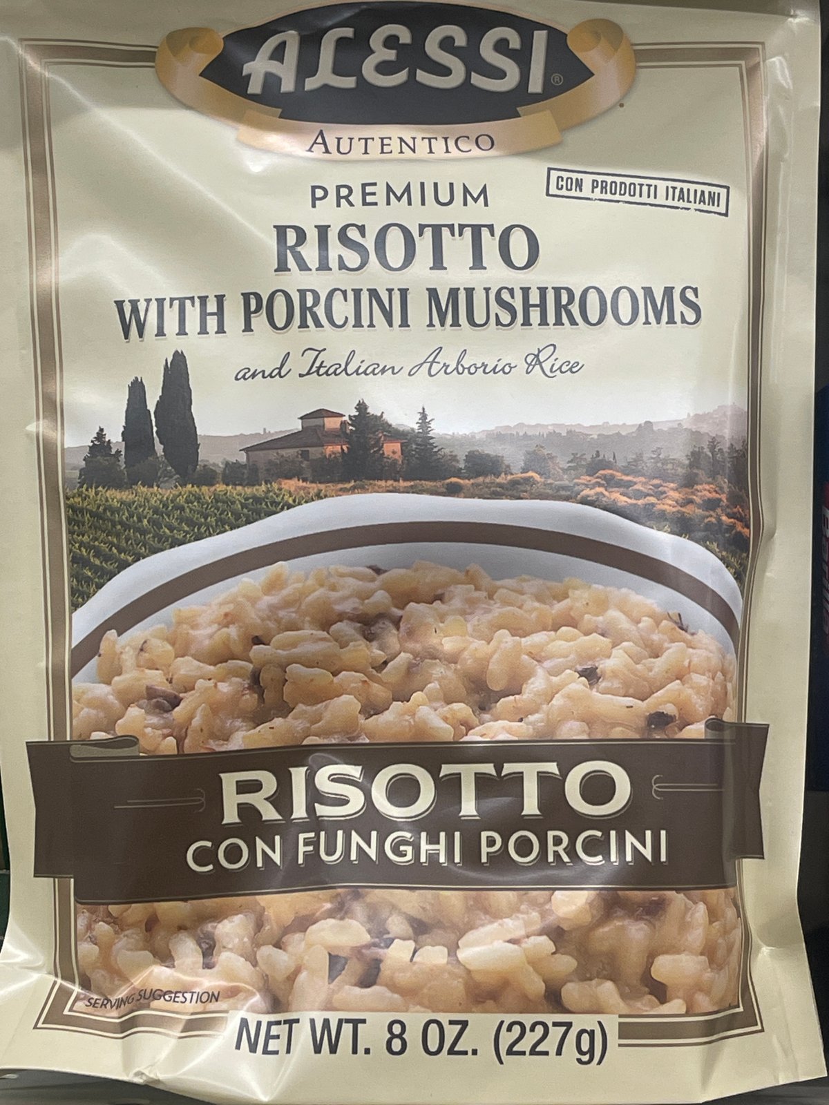 Alessi risotto mushrooms