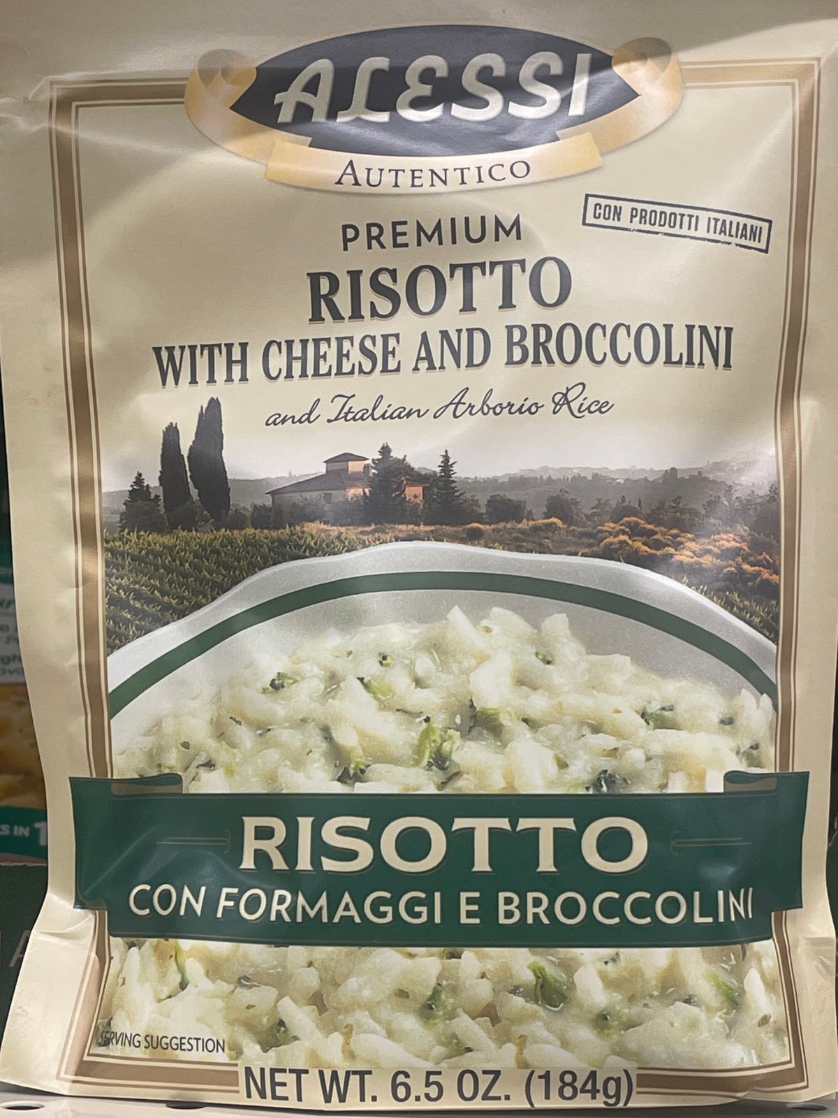 Alessi risotto w/cheese&broccolini