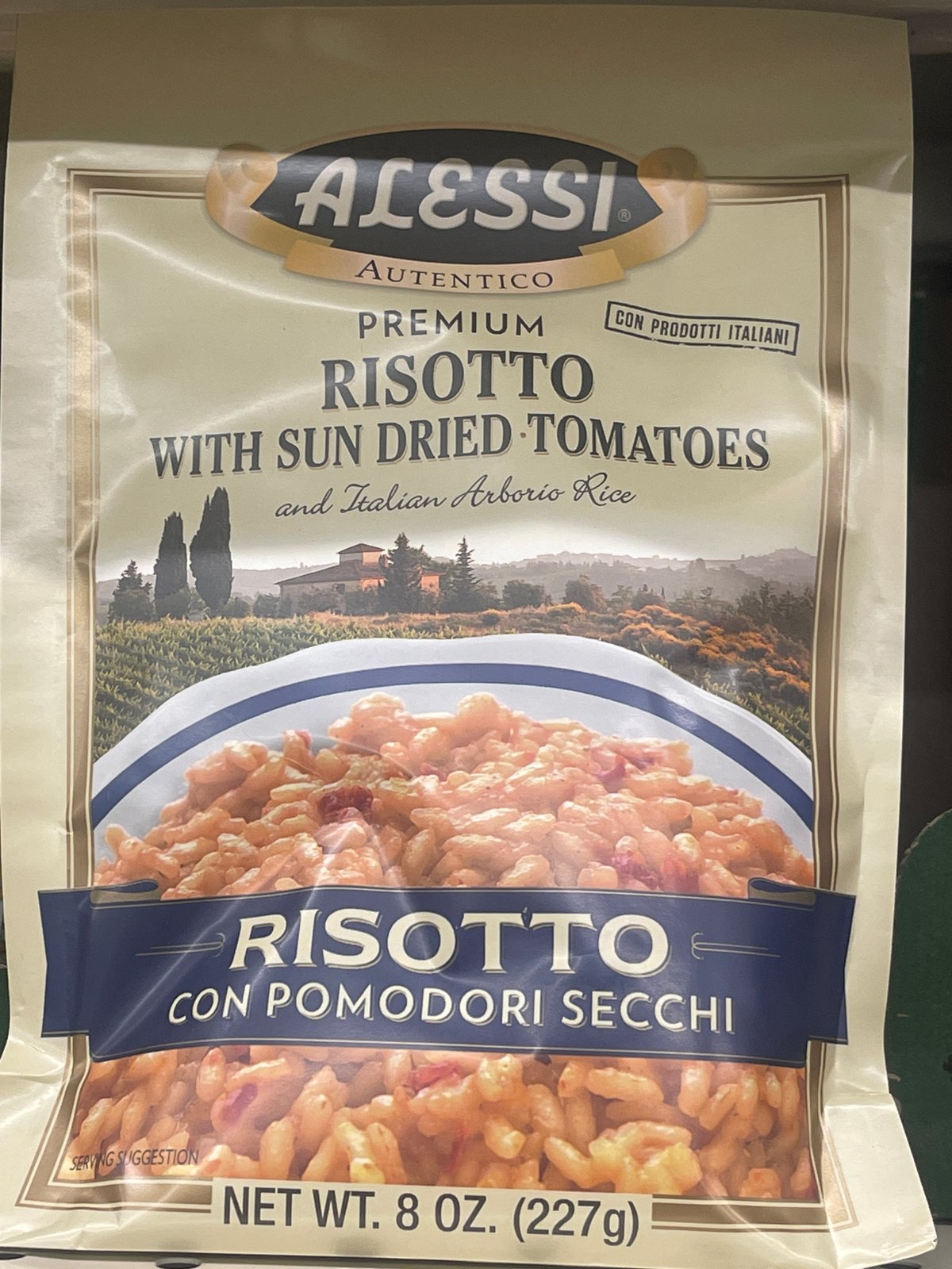 Alessi risotto w/sun dried tomatoes