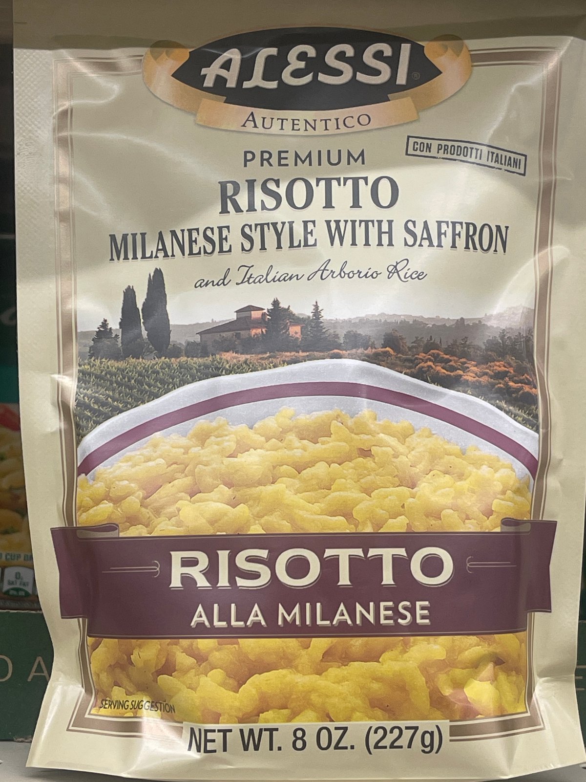 Alessi risotto with saffron