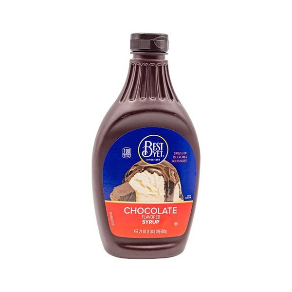 B Yet Chocolate  flavored Syrup 24oz