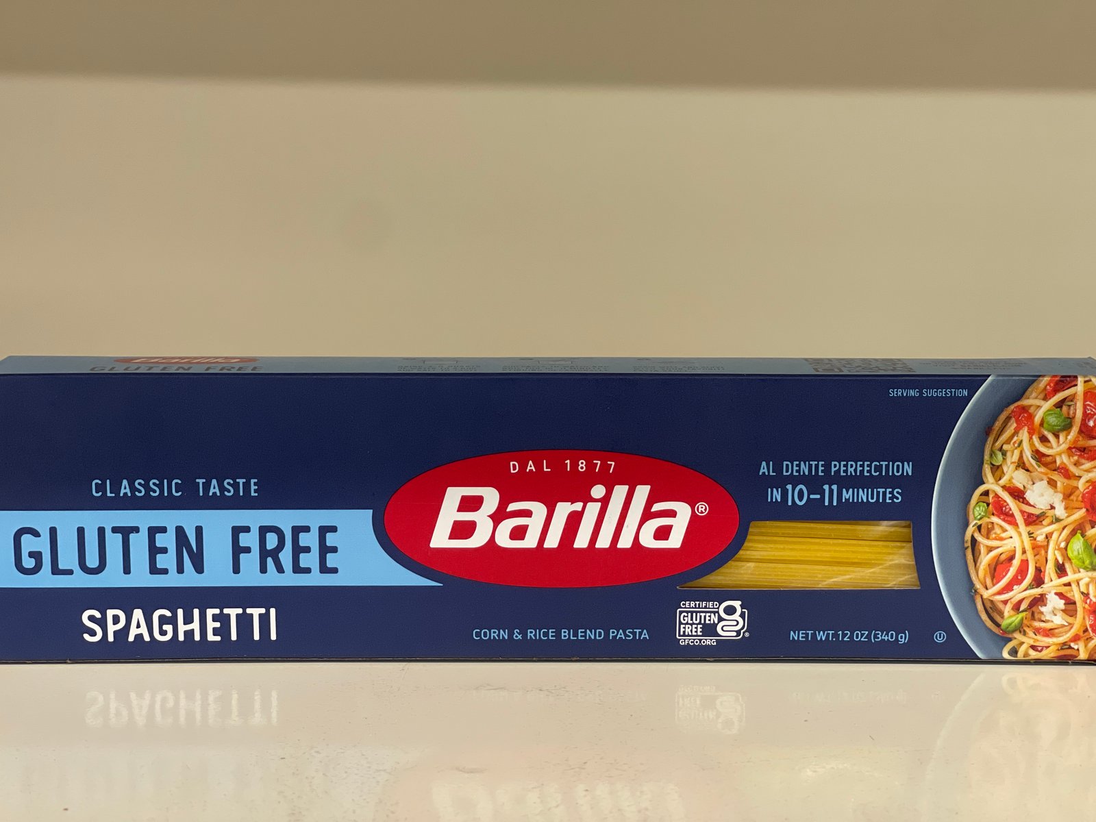 Barilla gluten free spaghetti