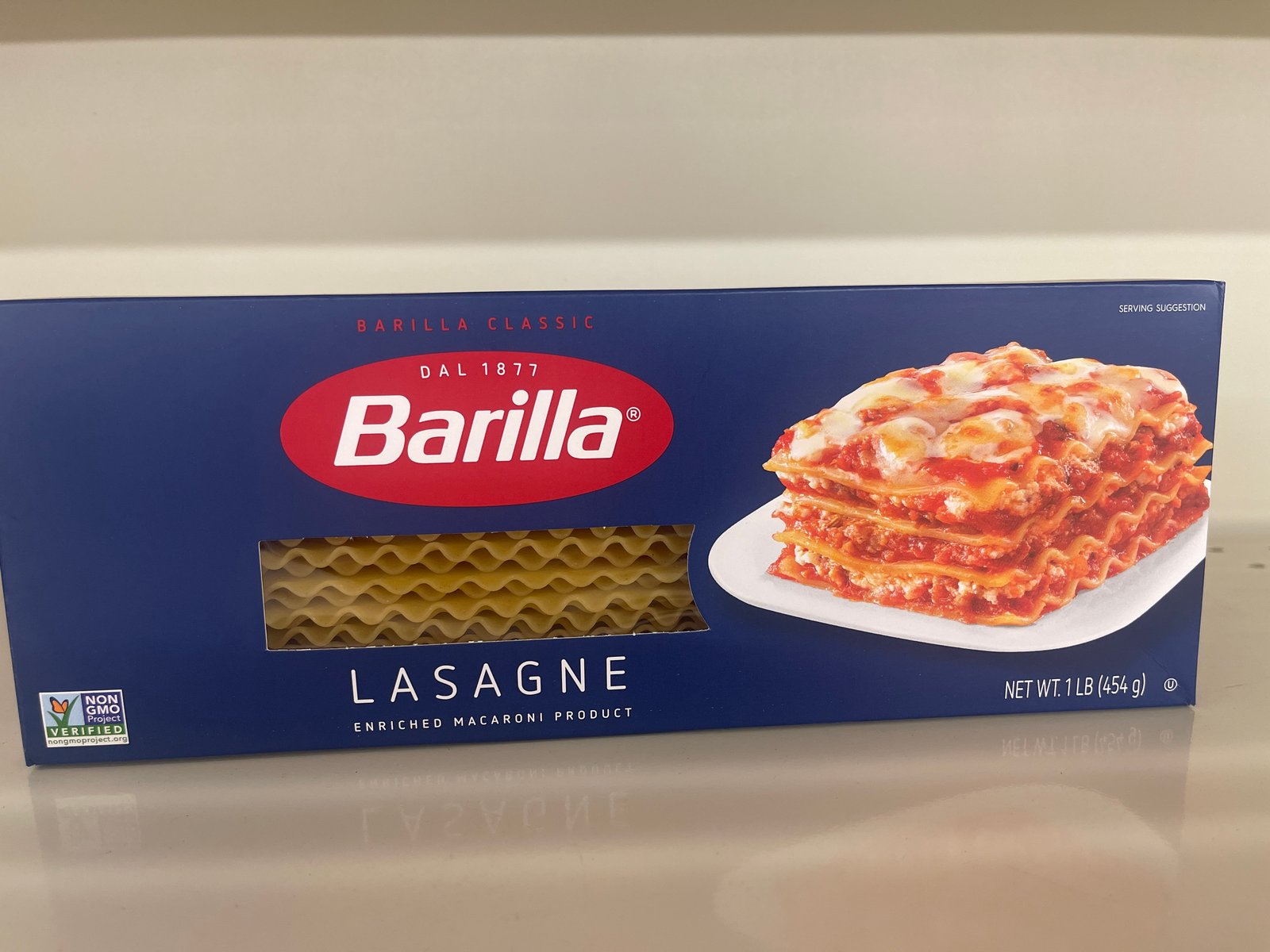 Barilla lasagne