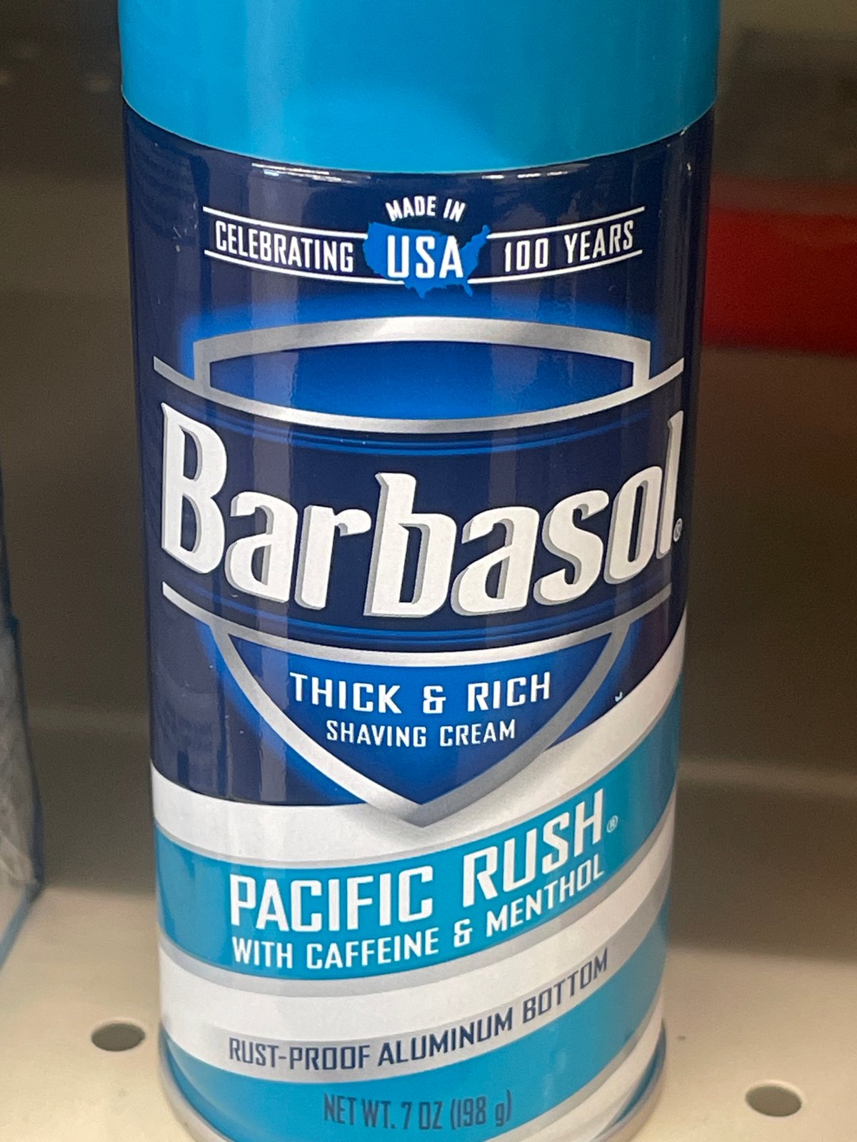 Barbasol shaving cream