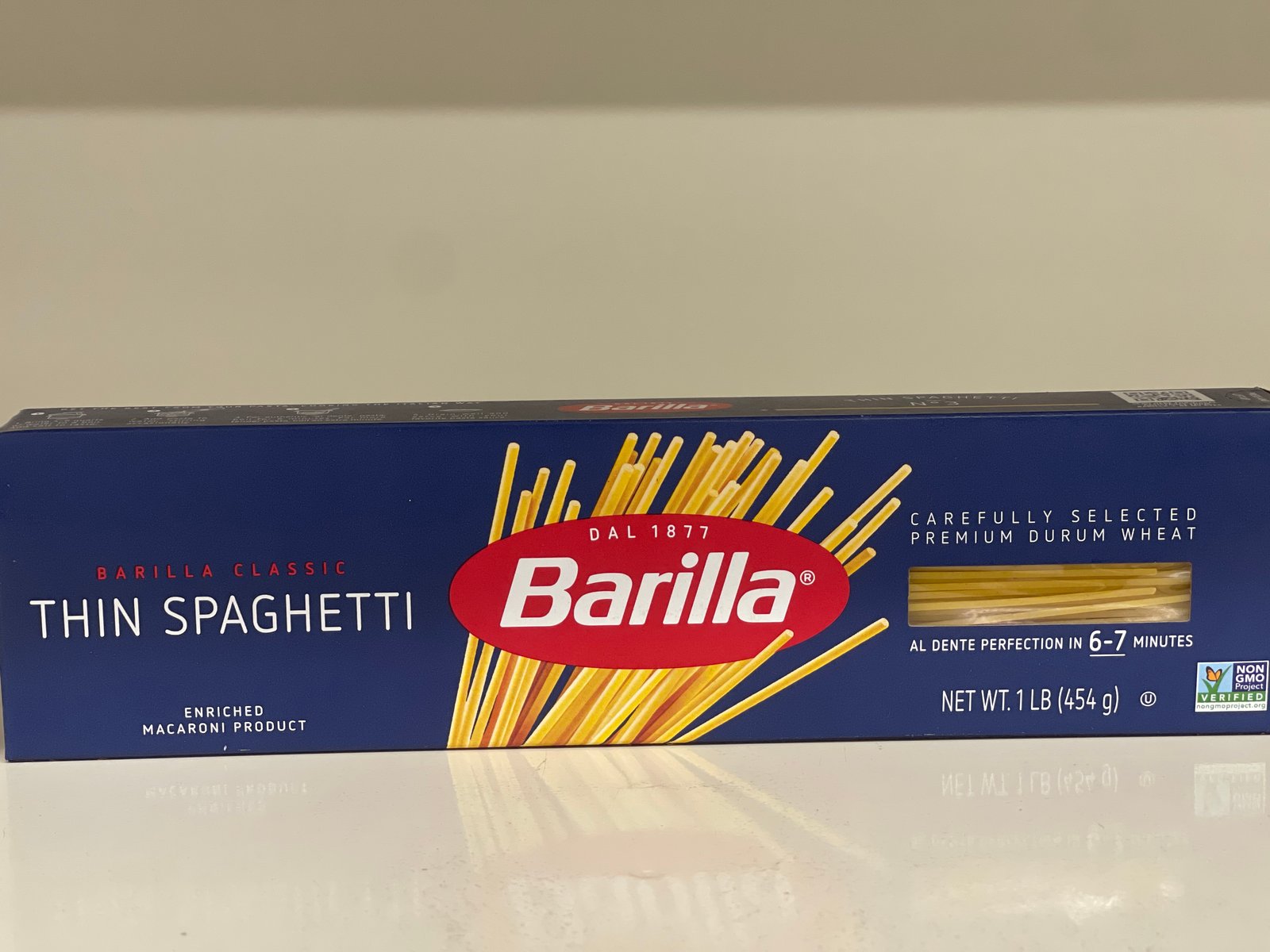 Barilla thin spaghetti