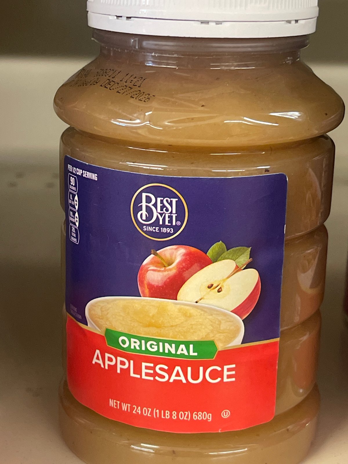 Best yet apple sauce original