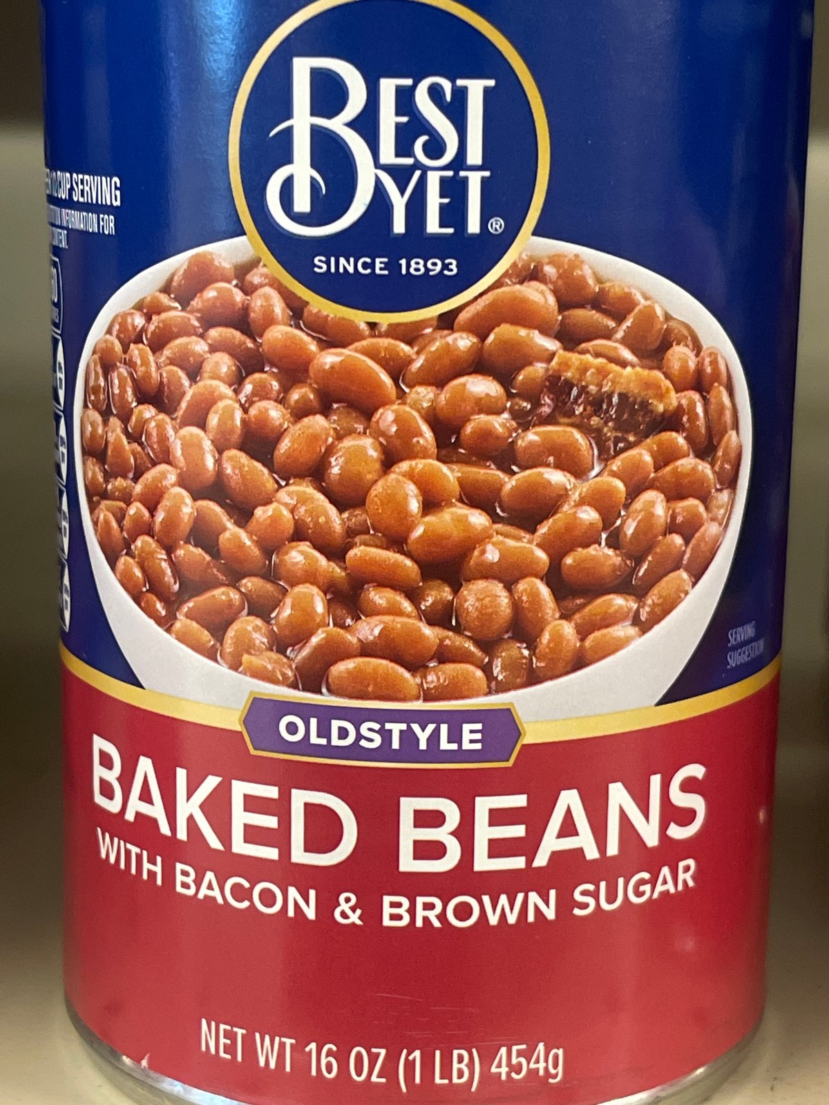 Best yet baked beans 16 oz