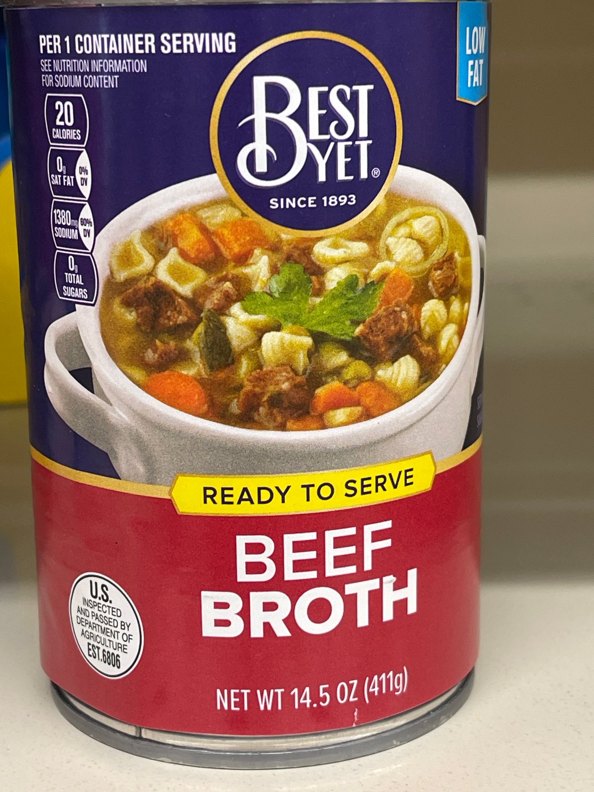 Best yet beef broth