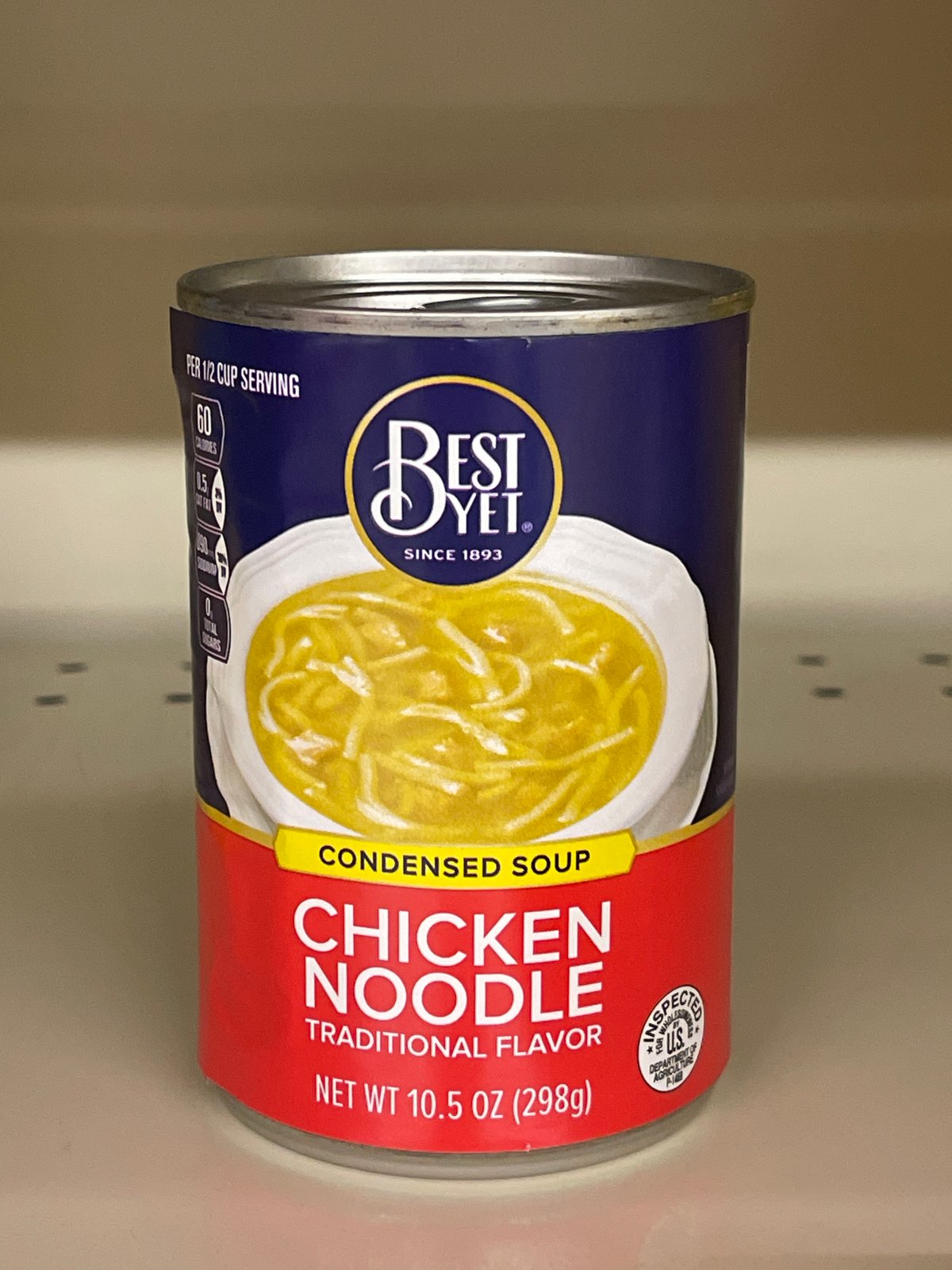 Best yet chicken noodle traditional flavor