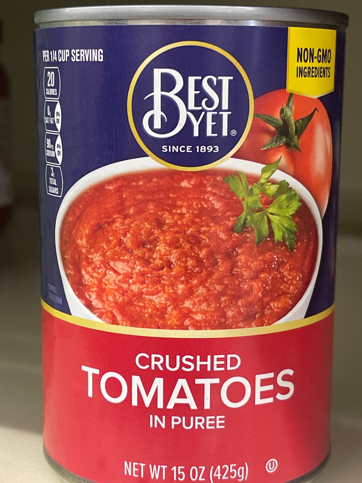 Best yet crushed tomatoes