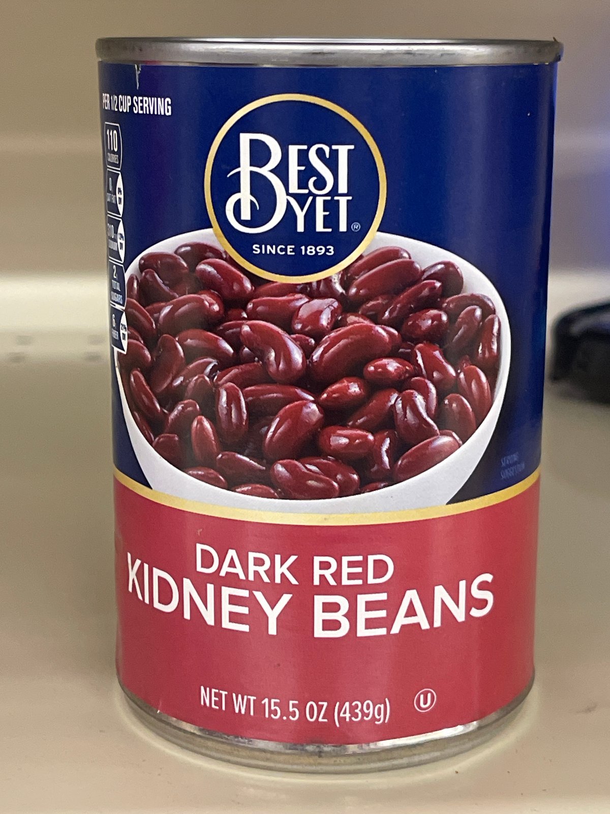 Best yet dark red kidney beans