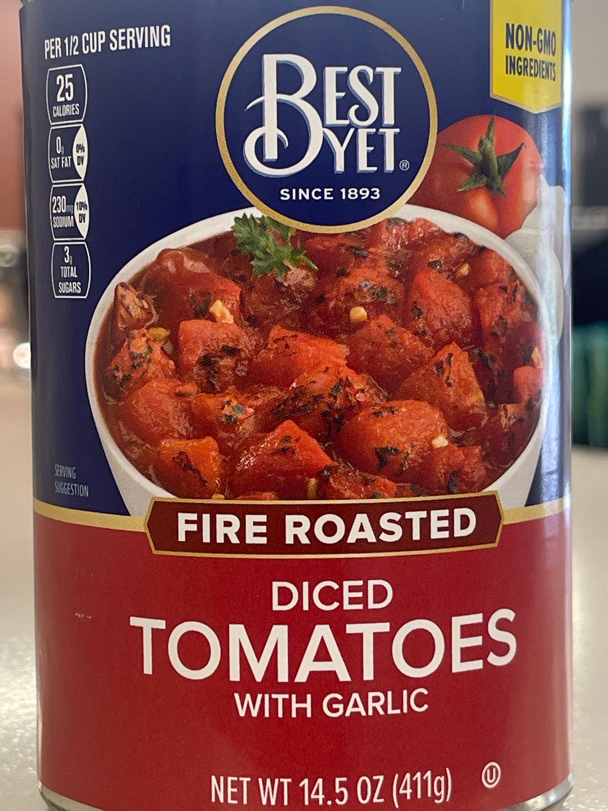 Best yet fire roasted diced tomatoes