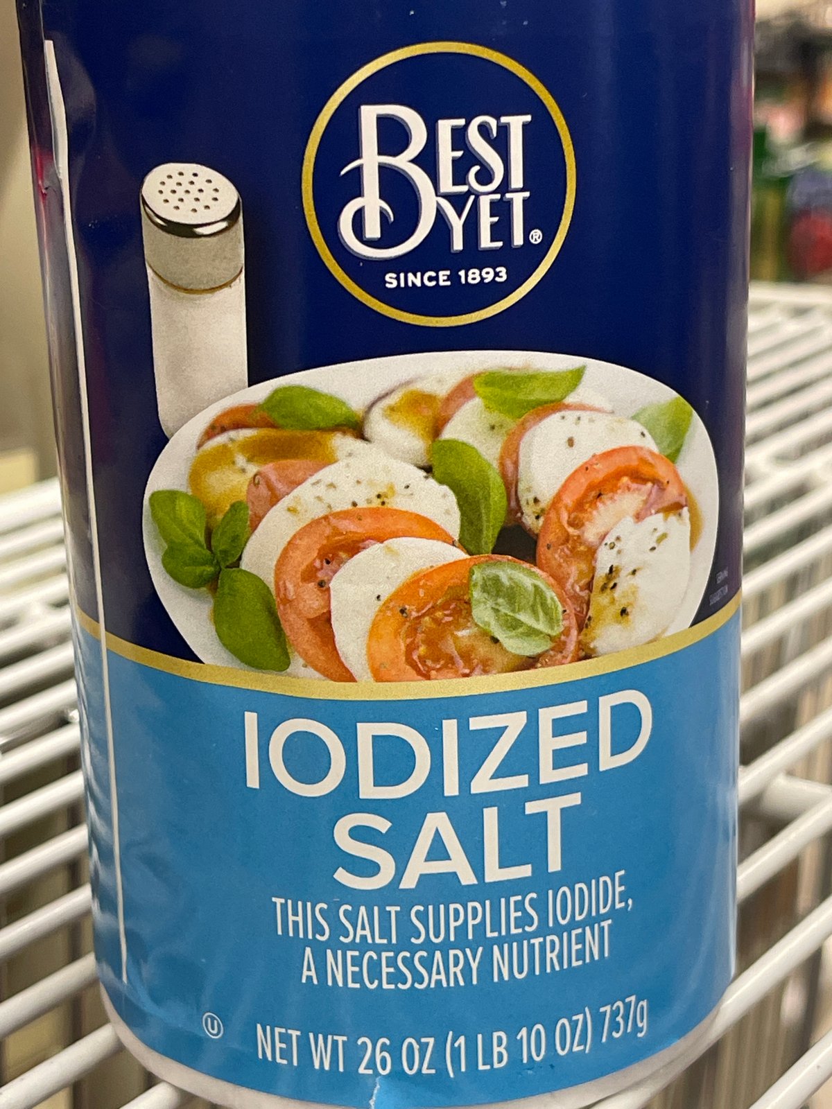 Best yet iodized salt