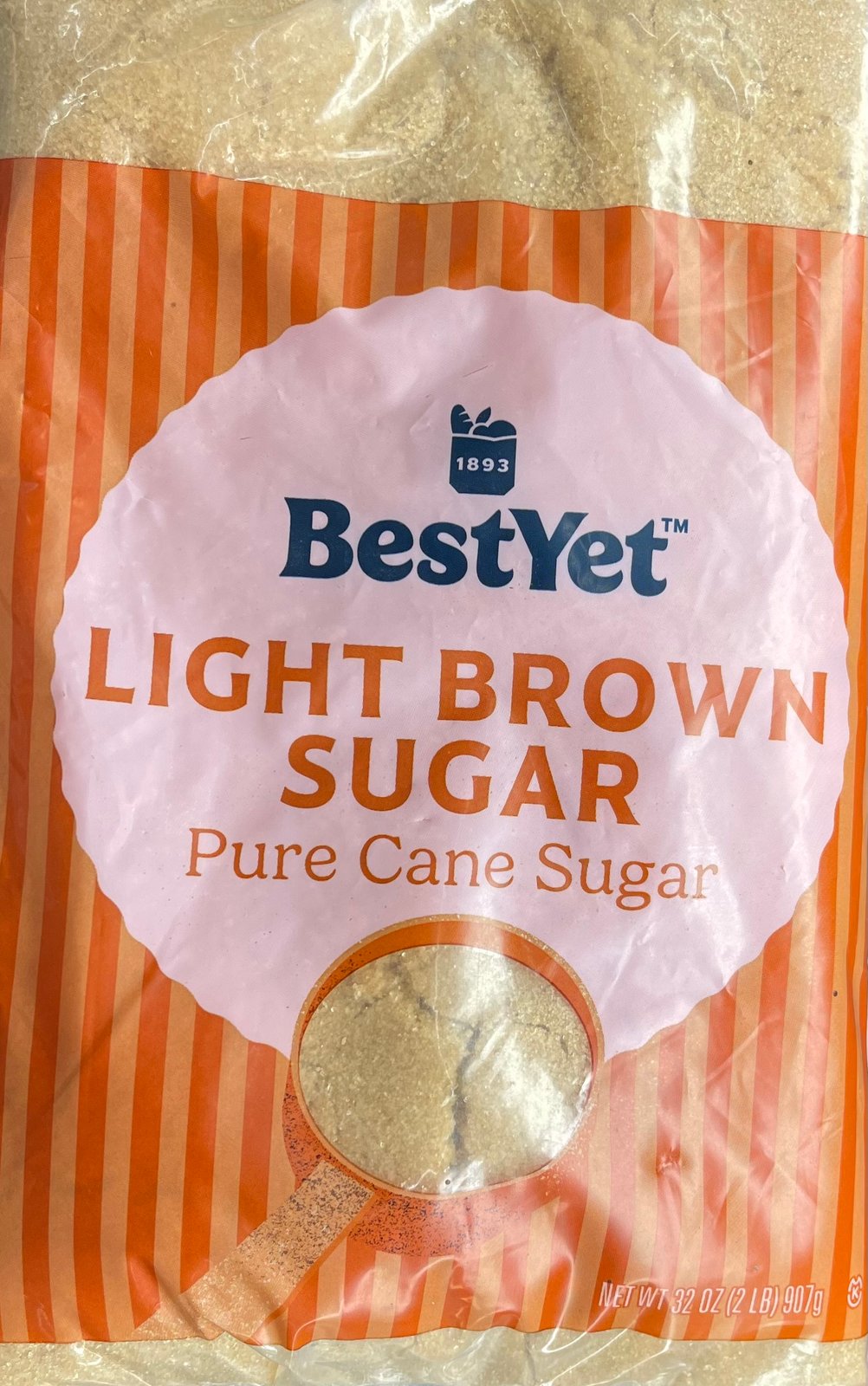 Best yet light brown pure cane sugar