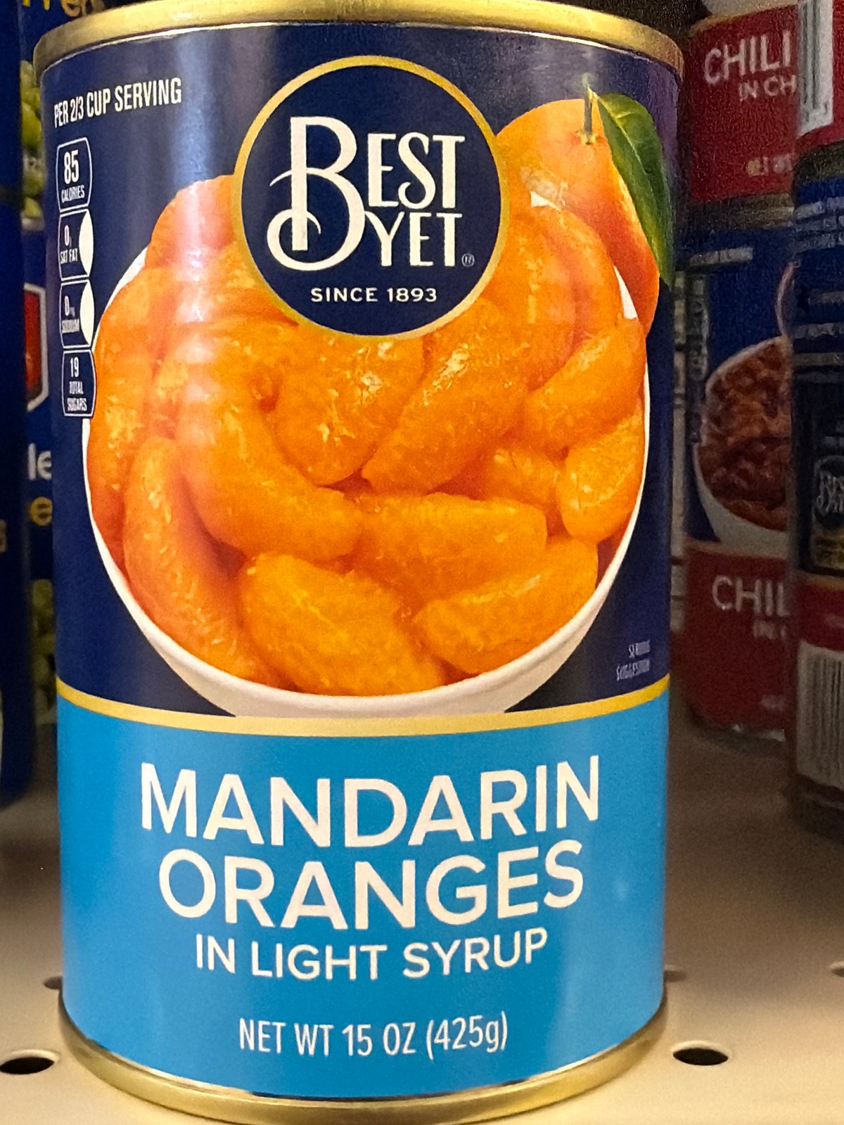 BEST YET MANDARIN ORANGES