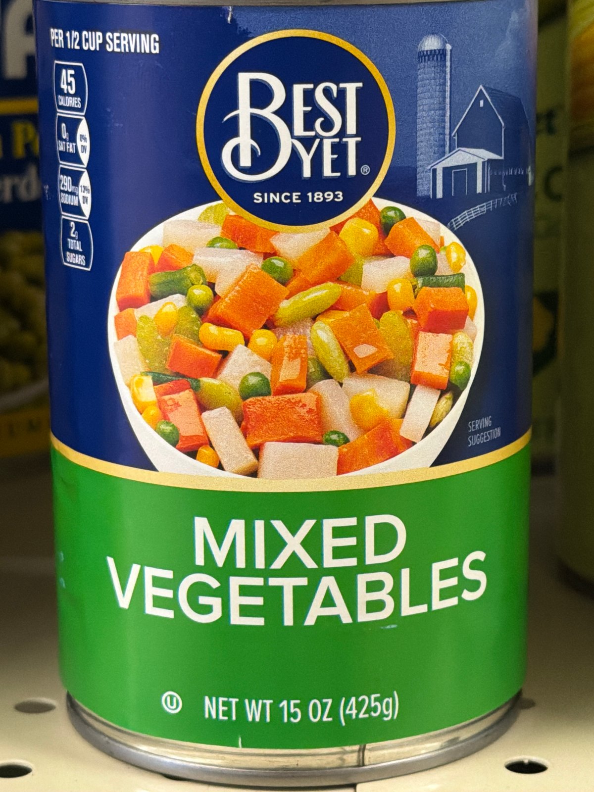 BEST YET MIX VEGETABLES
