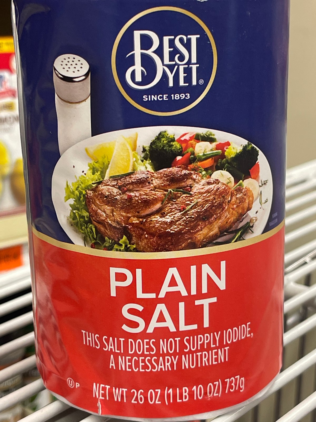Best yet plain salt