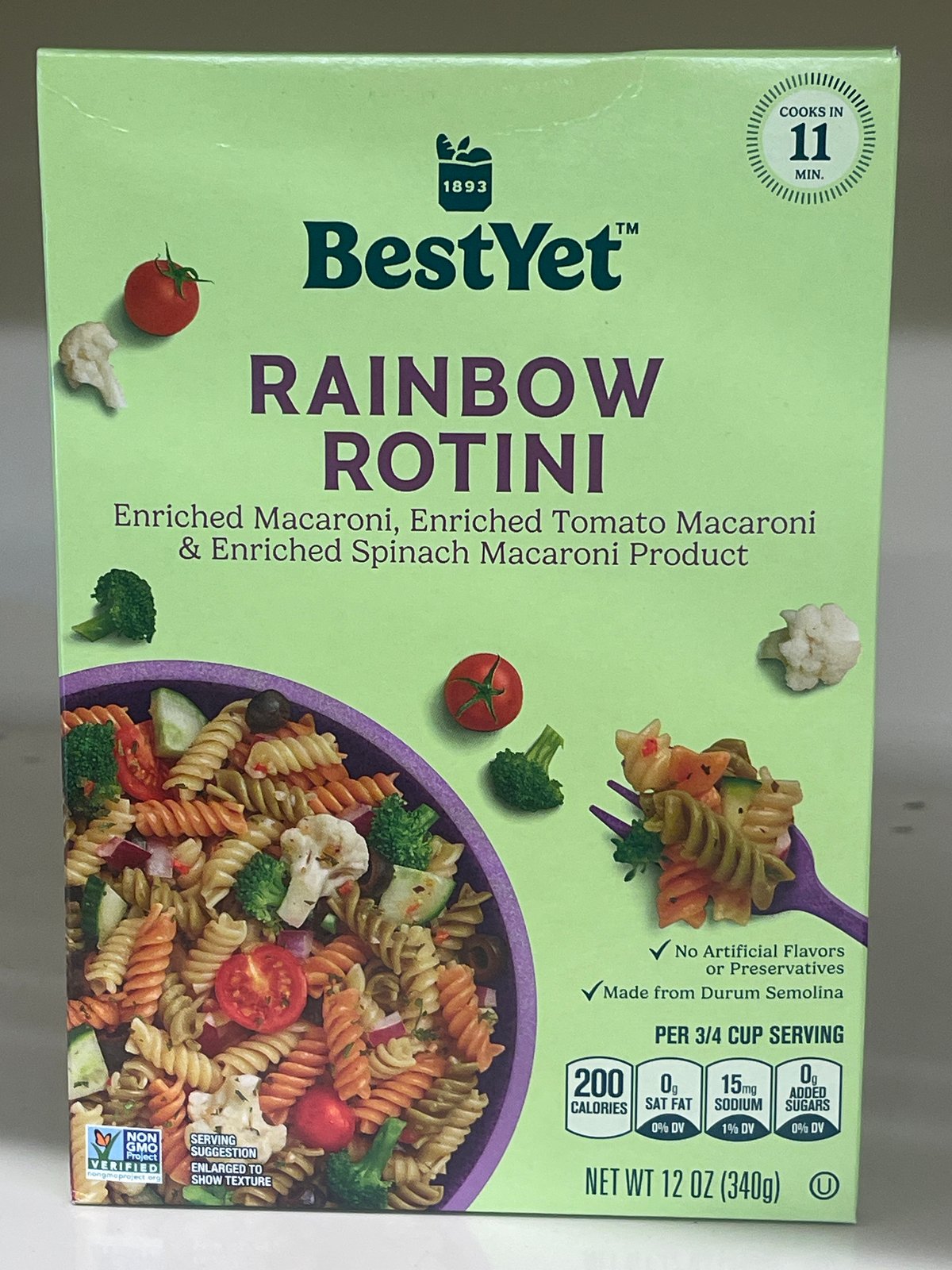 Best yet rainbow rotini