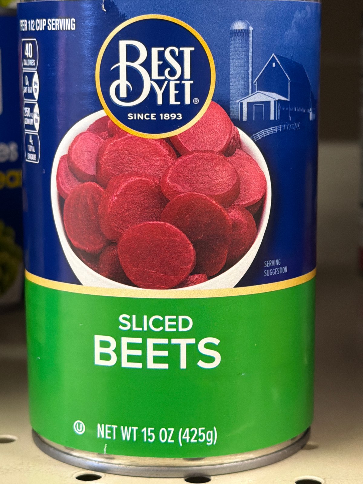 BEST YET SLICED BEETS