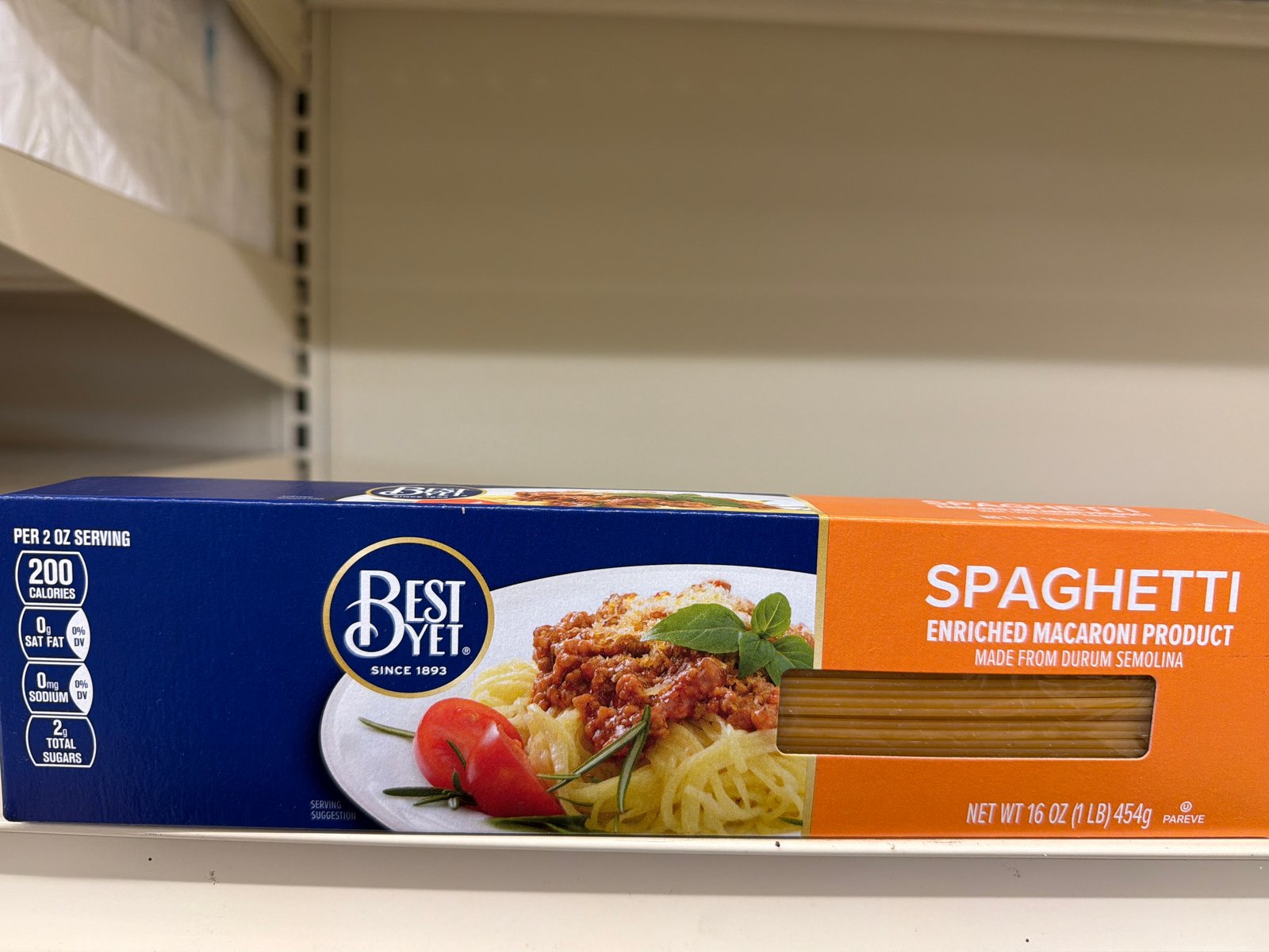 BEST YET SPAGHETTI 16oz