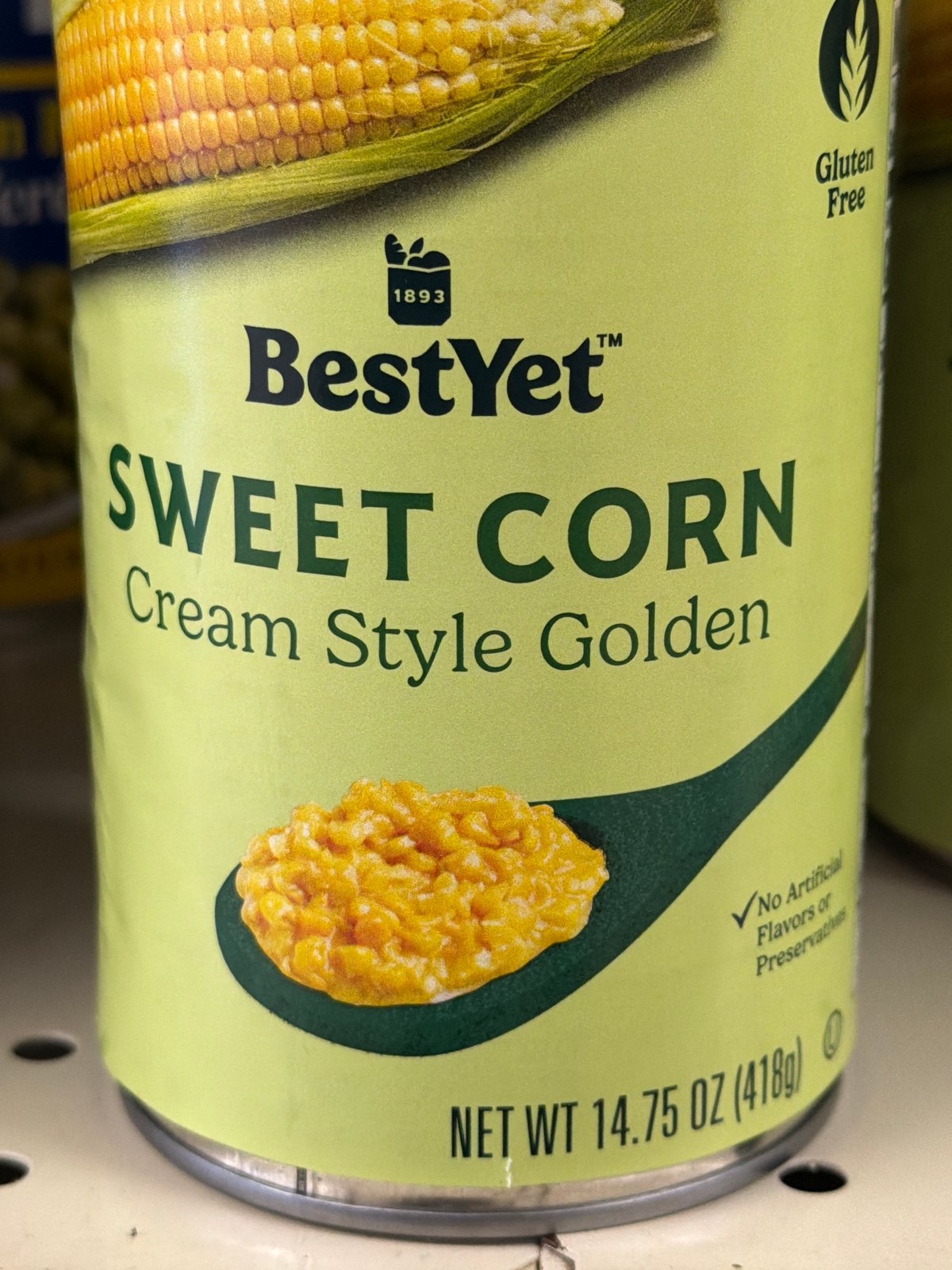BEST YET SWEET FORN CREAM STYLE GOLDEN