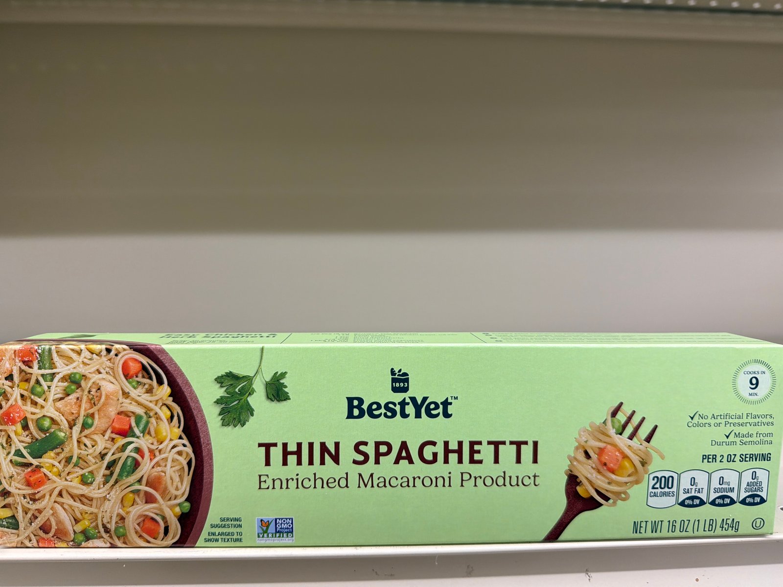 BEST YET THIN SPAGHETTI 16oz