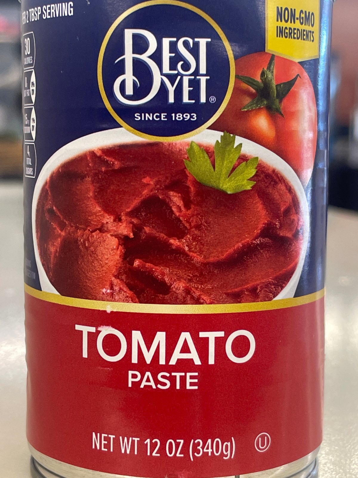 Best yet tomato paste 12 oz