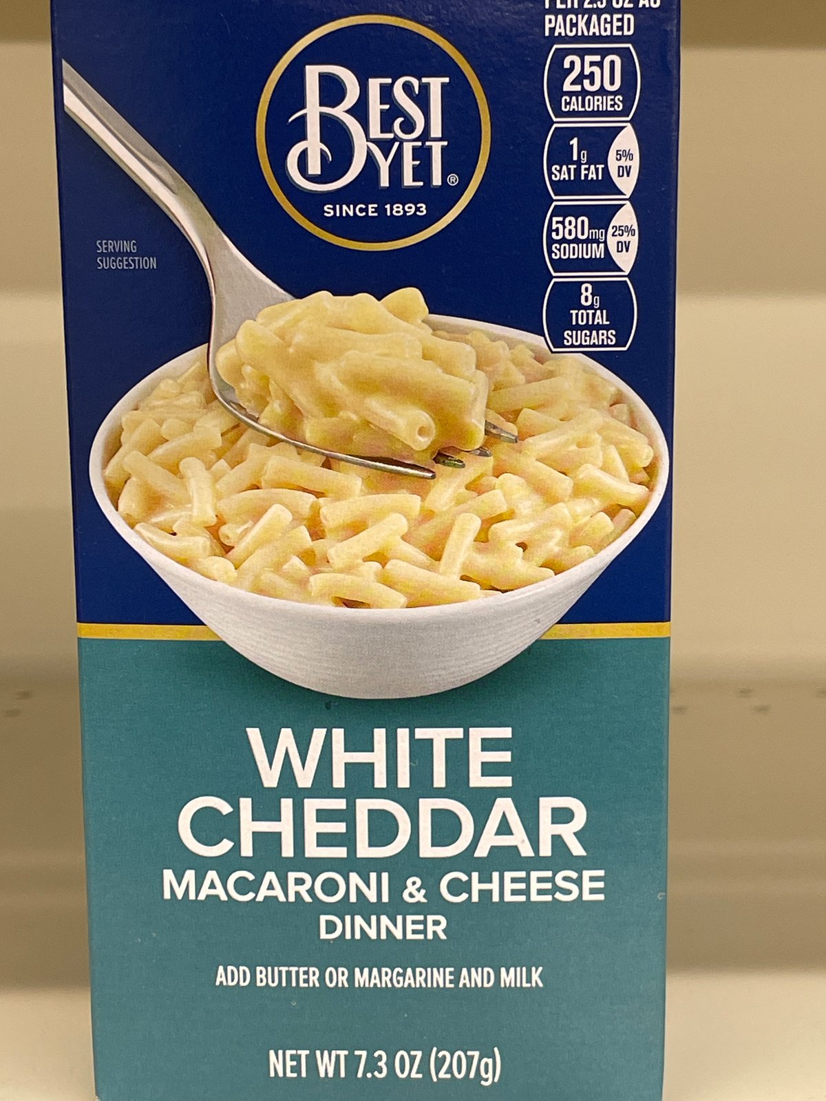 Best yet white cheddar