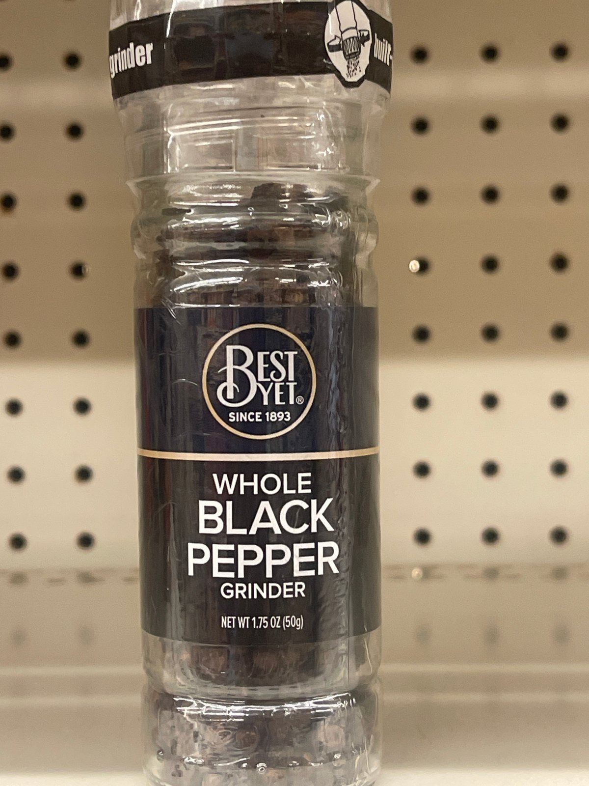 Best yet whl black pepper grinder