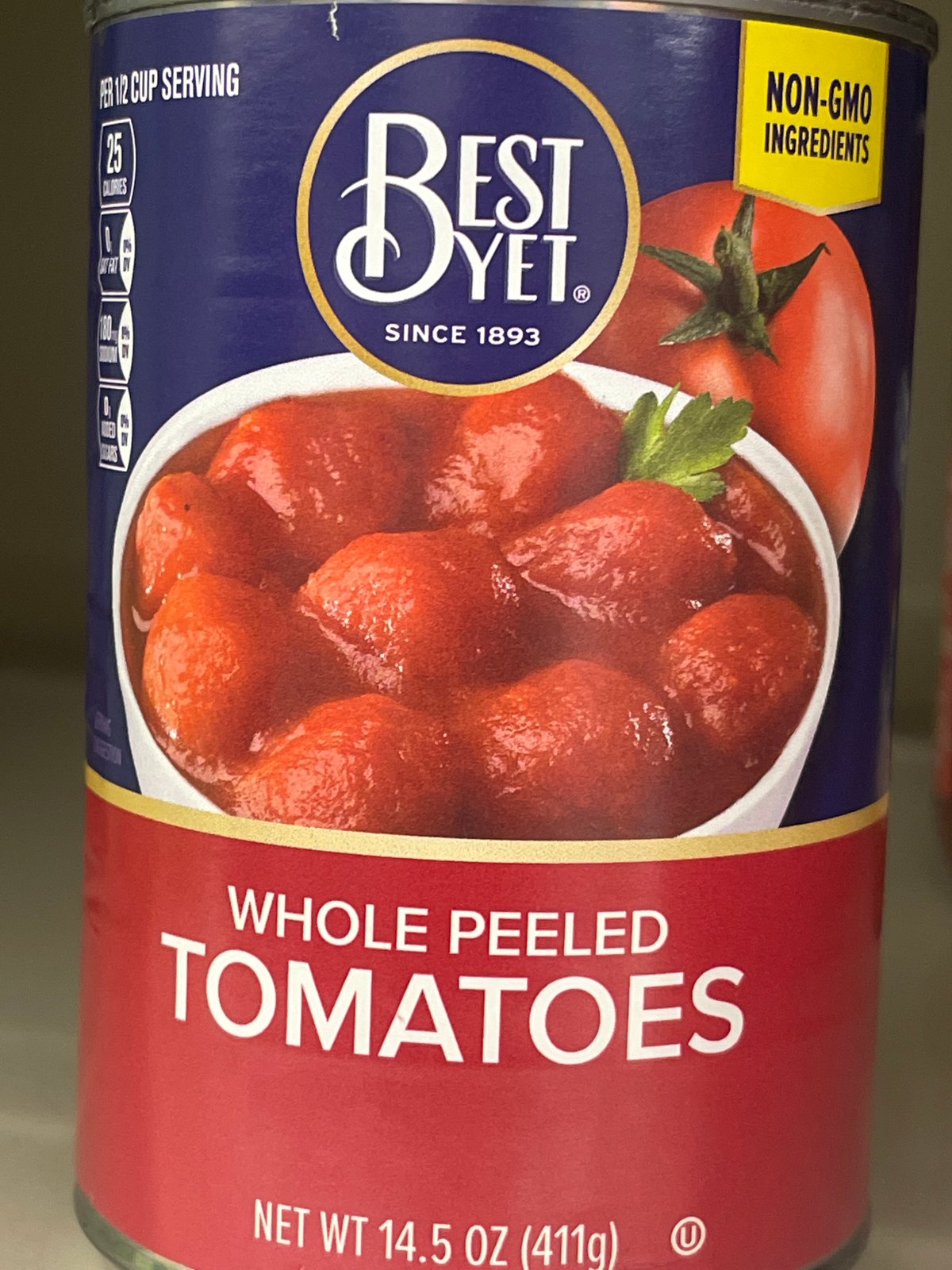 Best yet whole peeled tomatoes