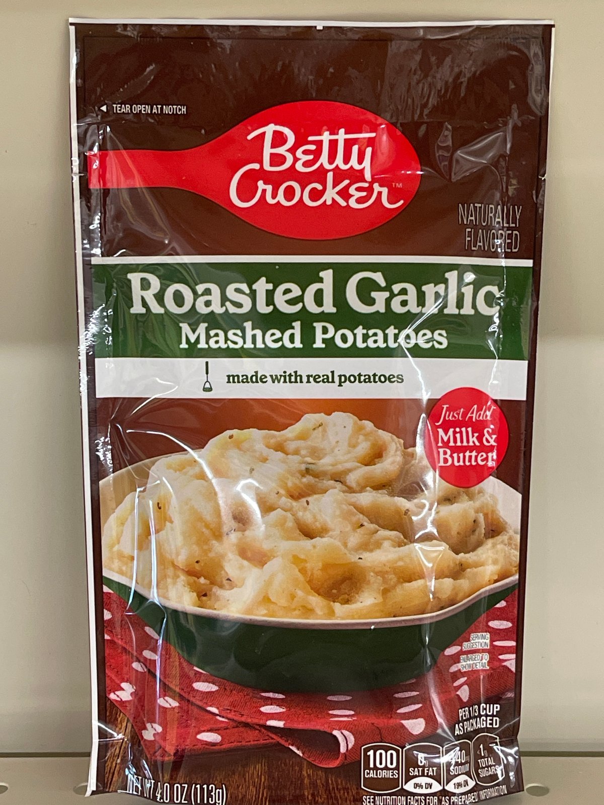 Betty corcker roasted garlic mashed potatoes
