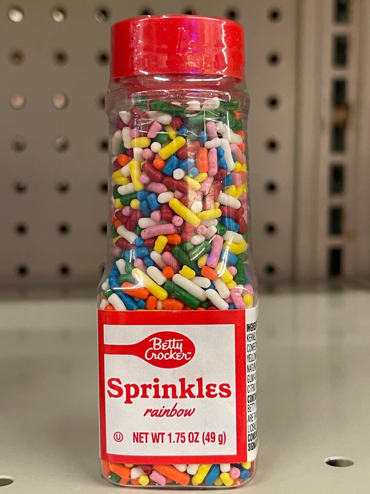 Betty crocker rainbow sprinkles