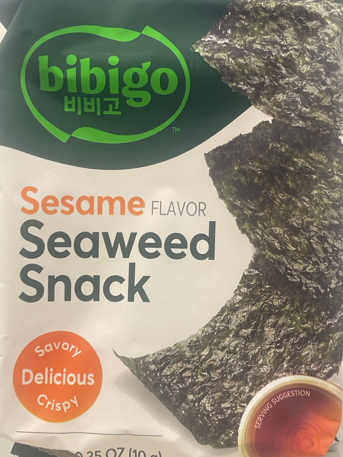 bibigo seaweed snack
