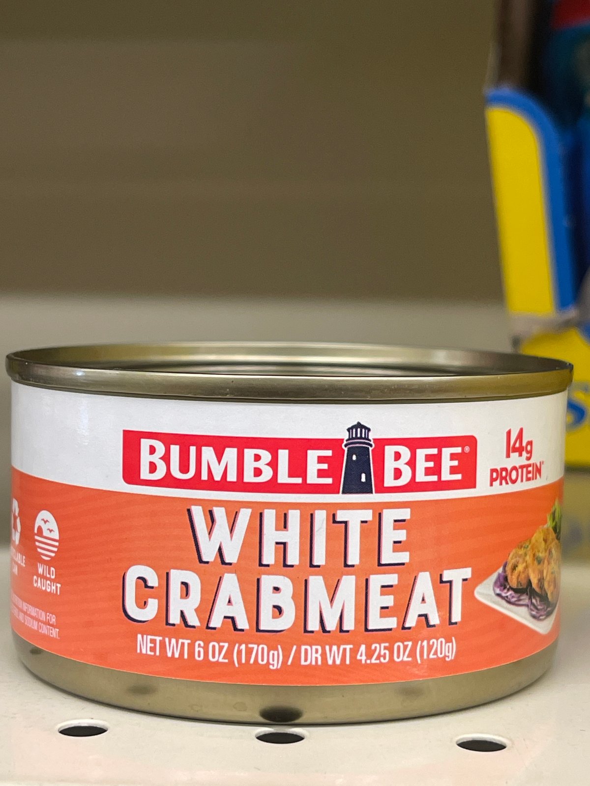 Bumble bee white crabmeat