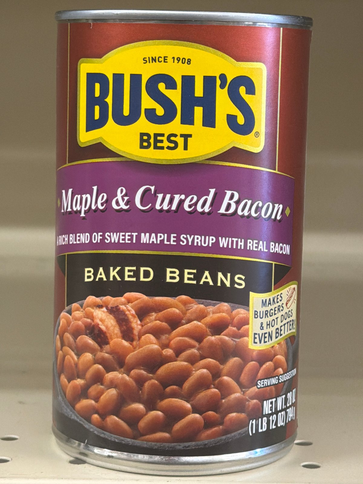 BUSH MAPLE AND CURED BACON BAKED BEANS