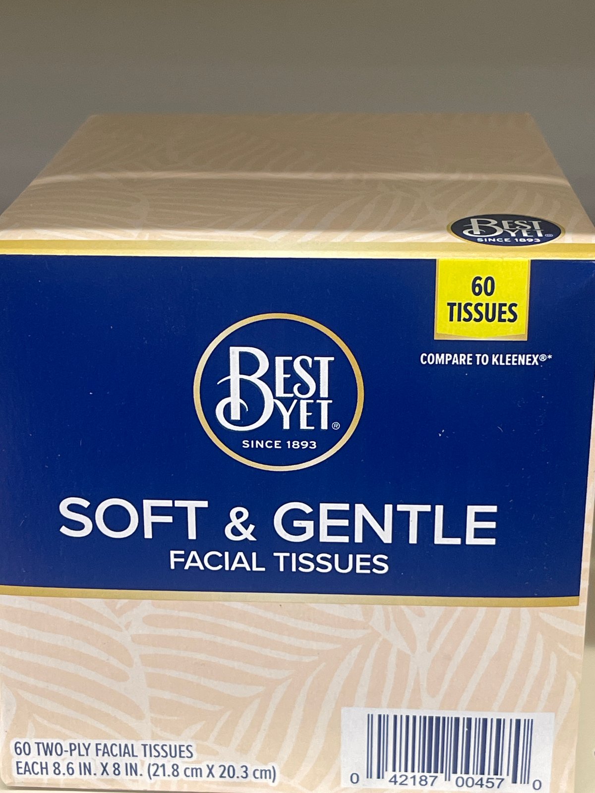Best yet facial tissues