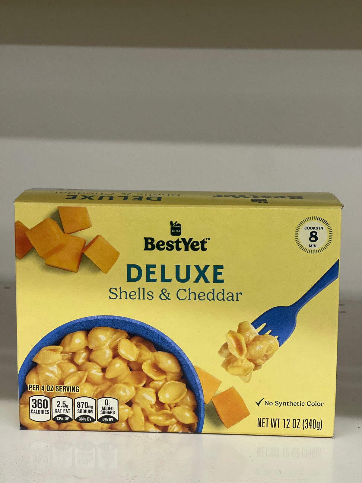 Best yet deluxe shells& cheddar