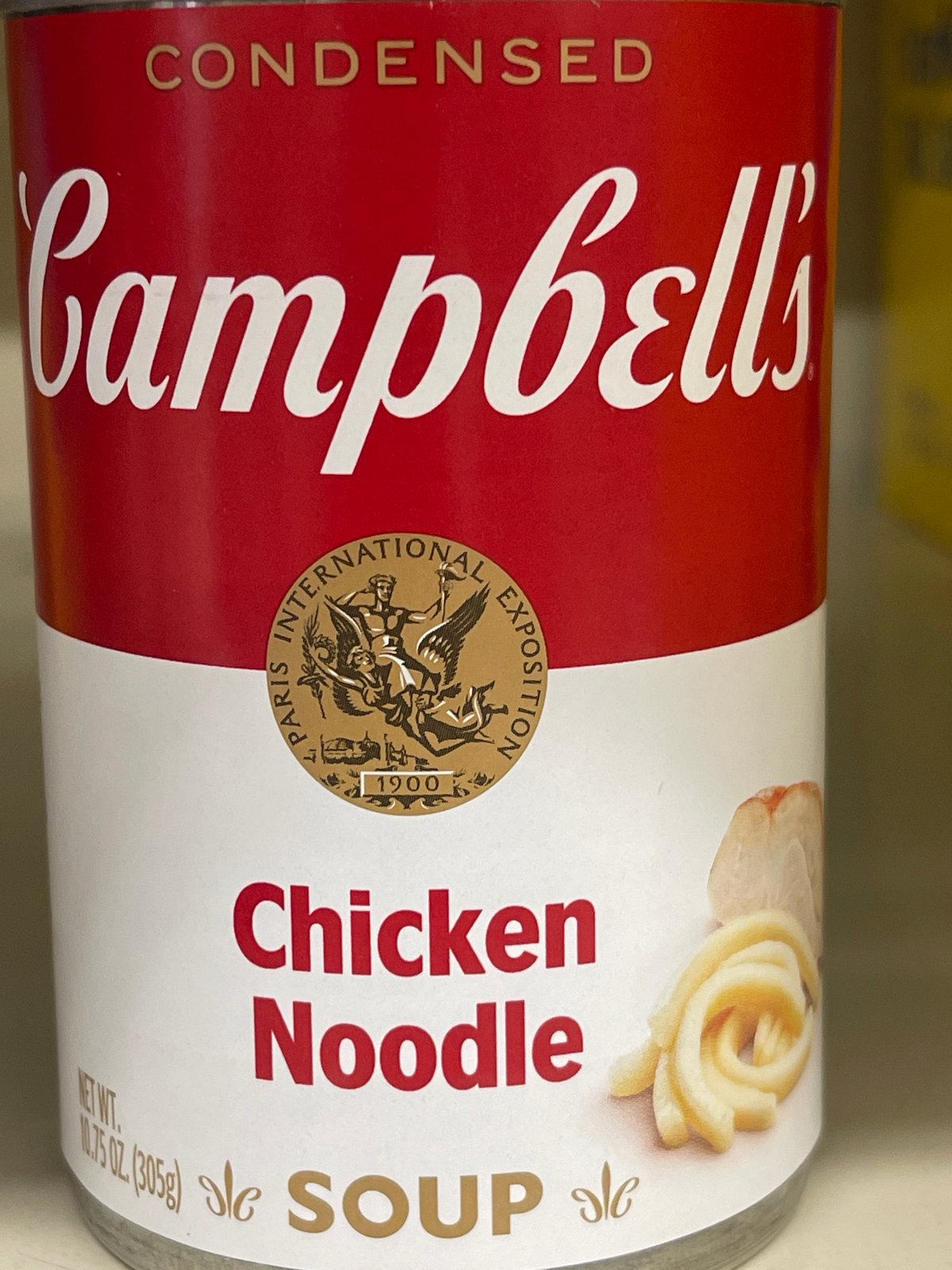 Campbells chicken noodle soup