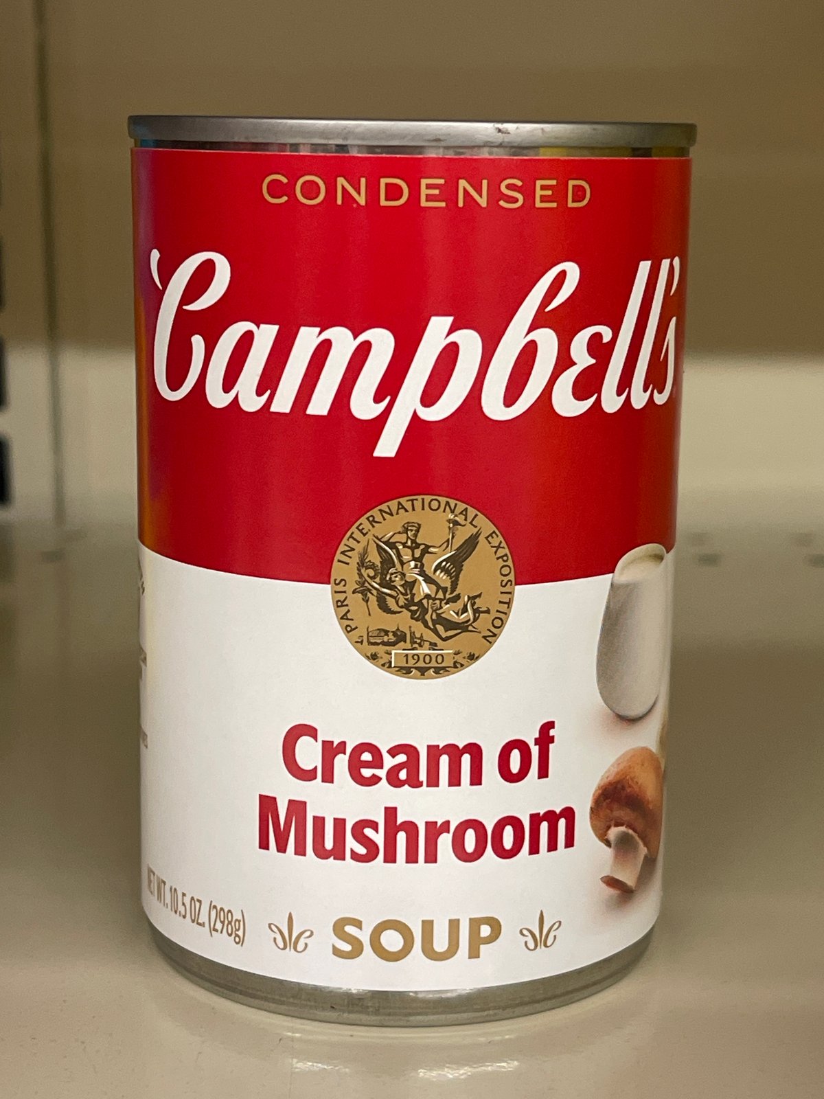 Campbells cream of mushroom soup