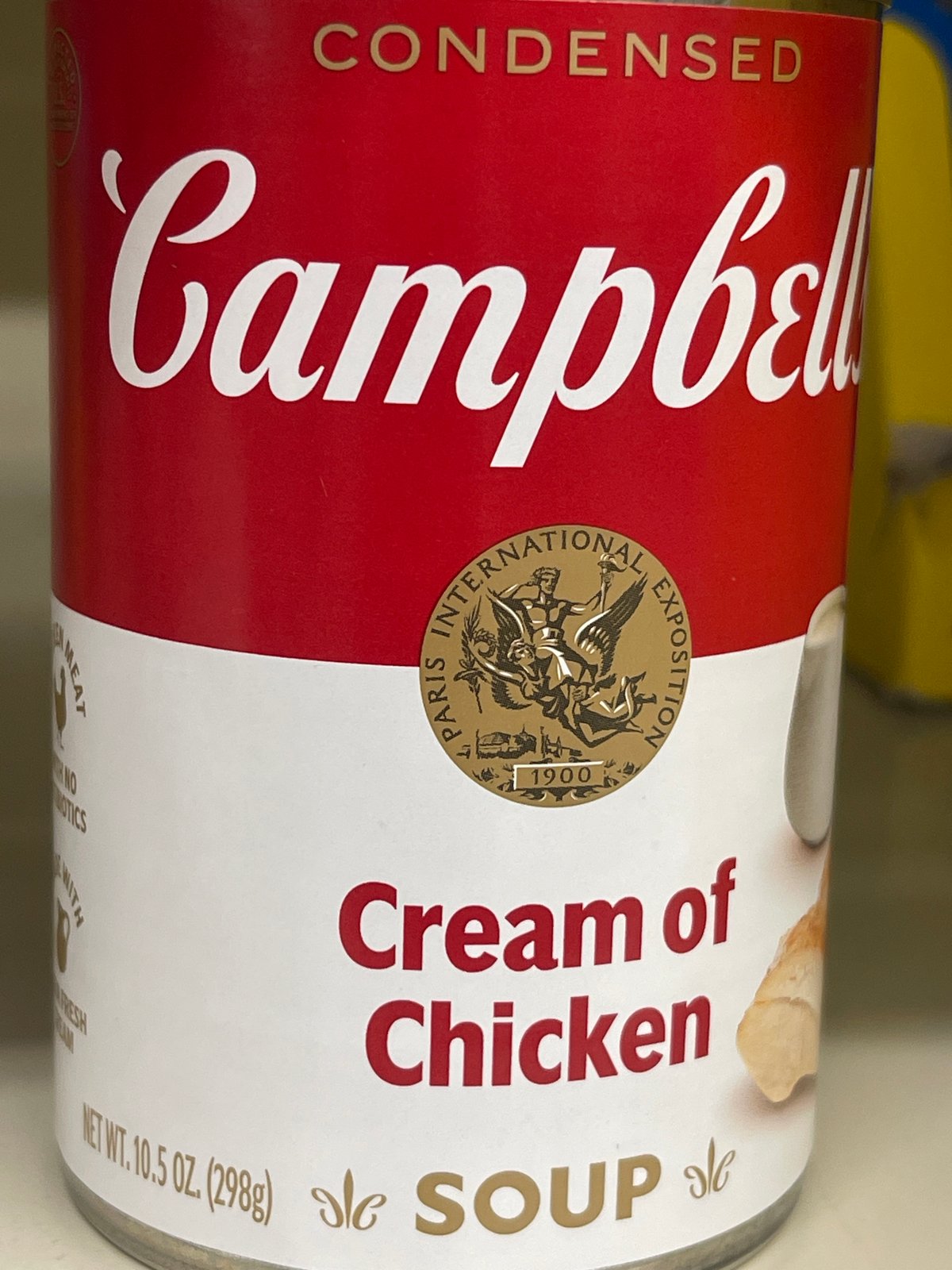 Campbells cream of chicken soup