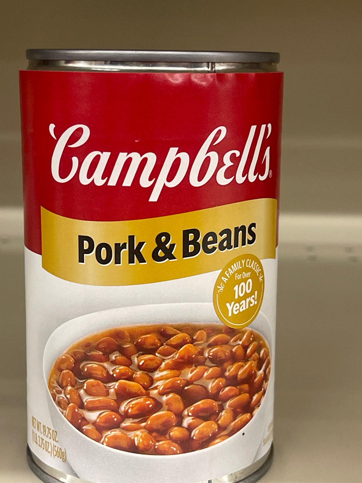 Campbells pork and beans