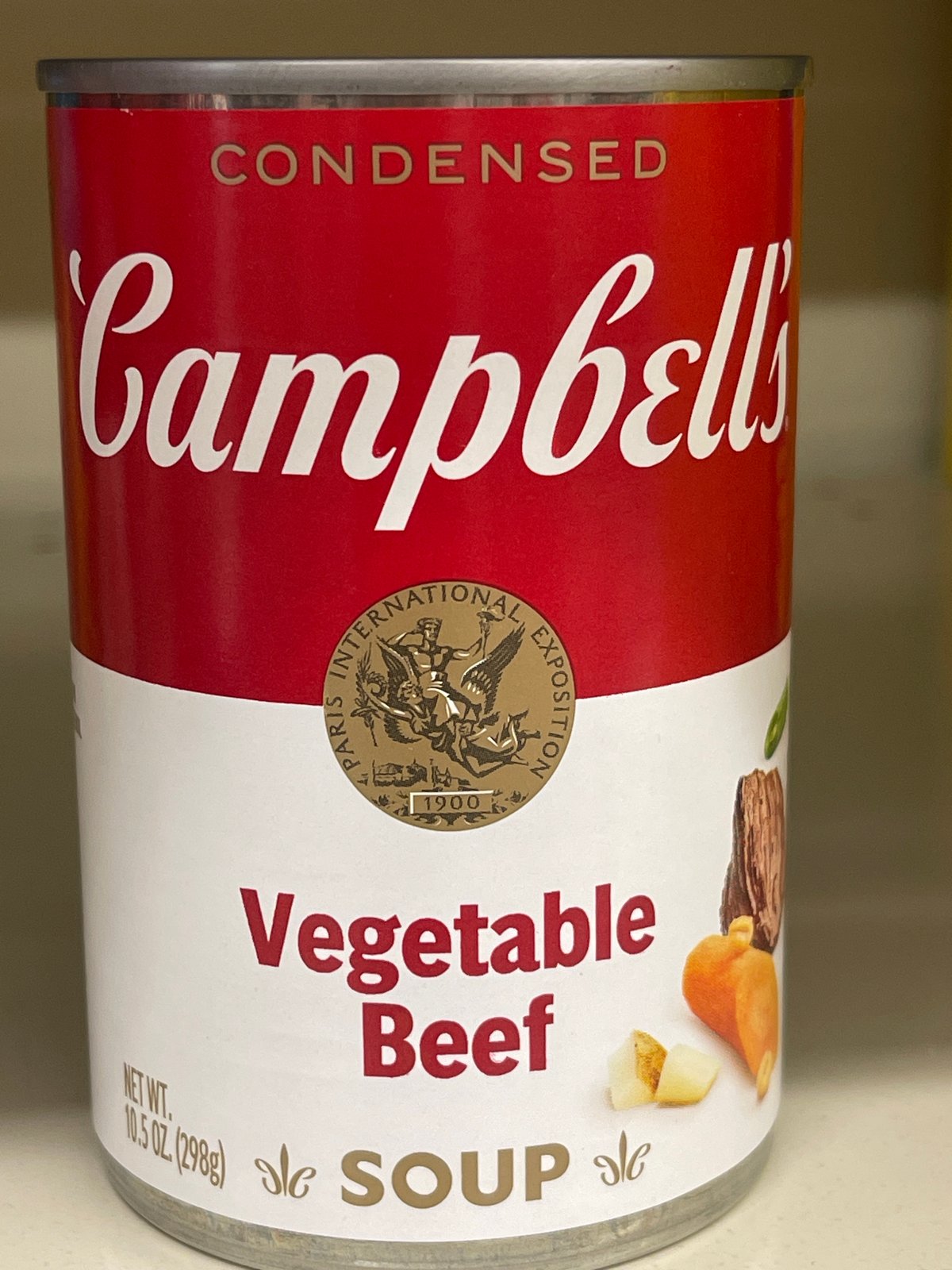 Campbells vegetable beef soup