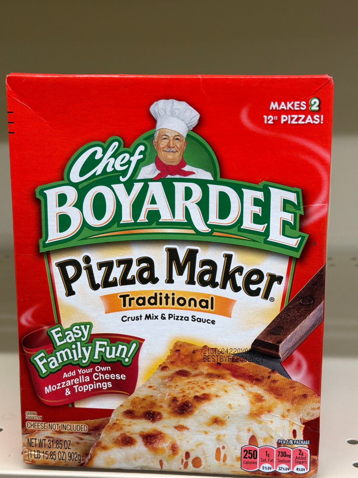 CHEF BOYARDEE PIZZA MAKER TRADITIONAL
