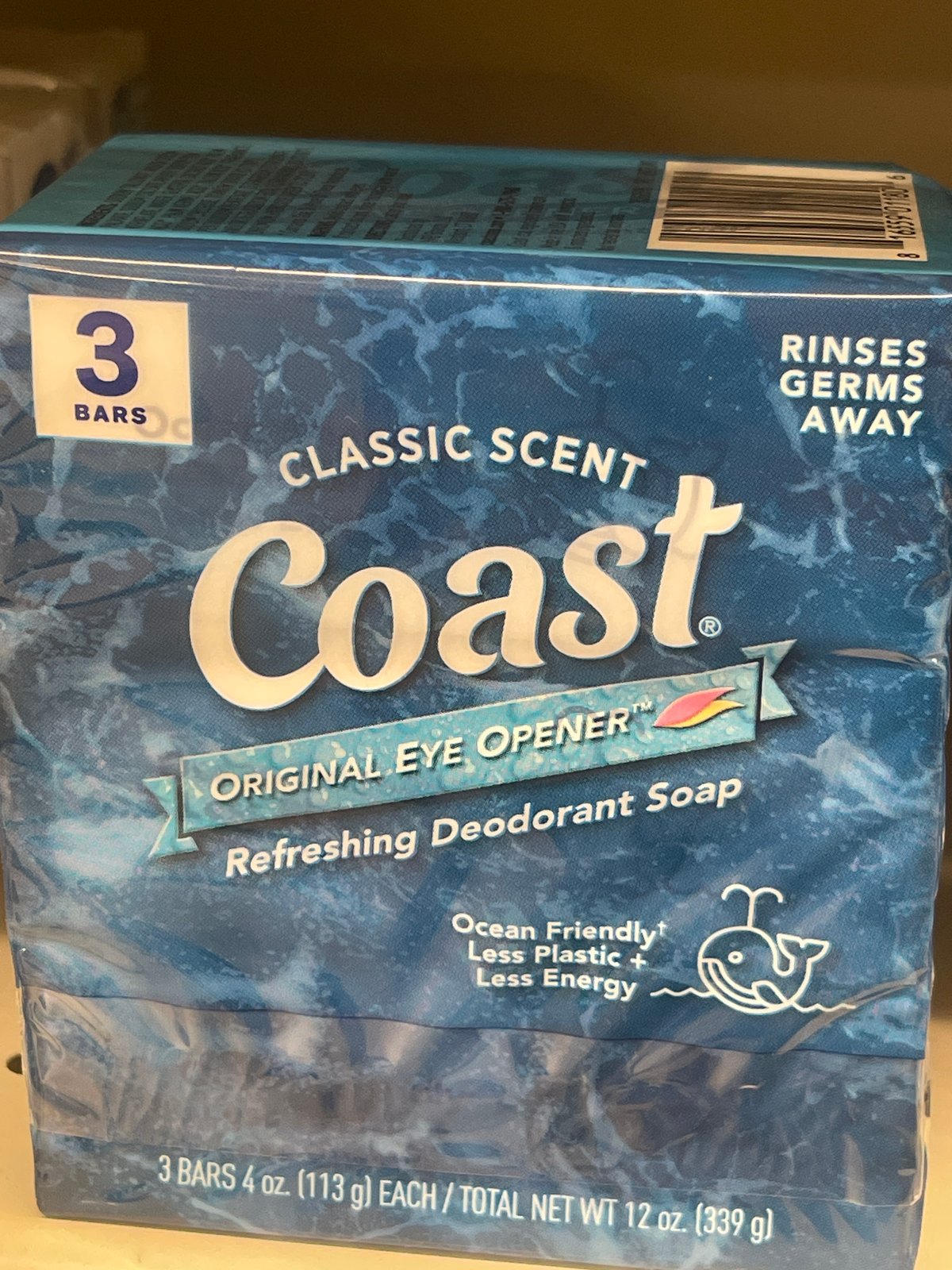 Coast deodorant soap