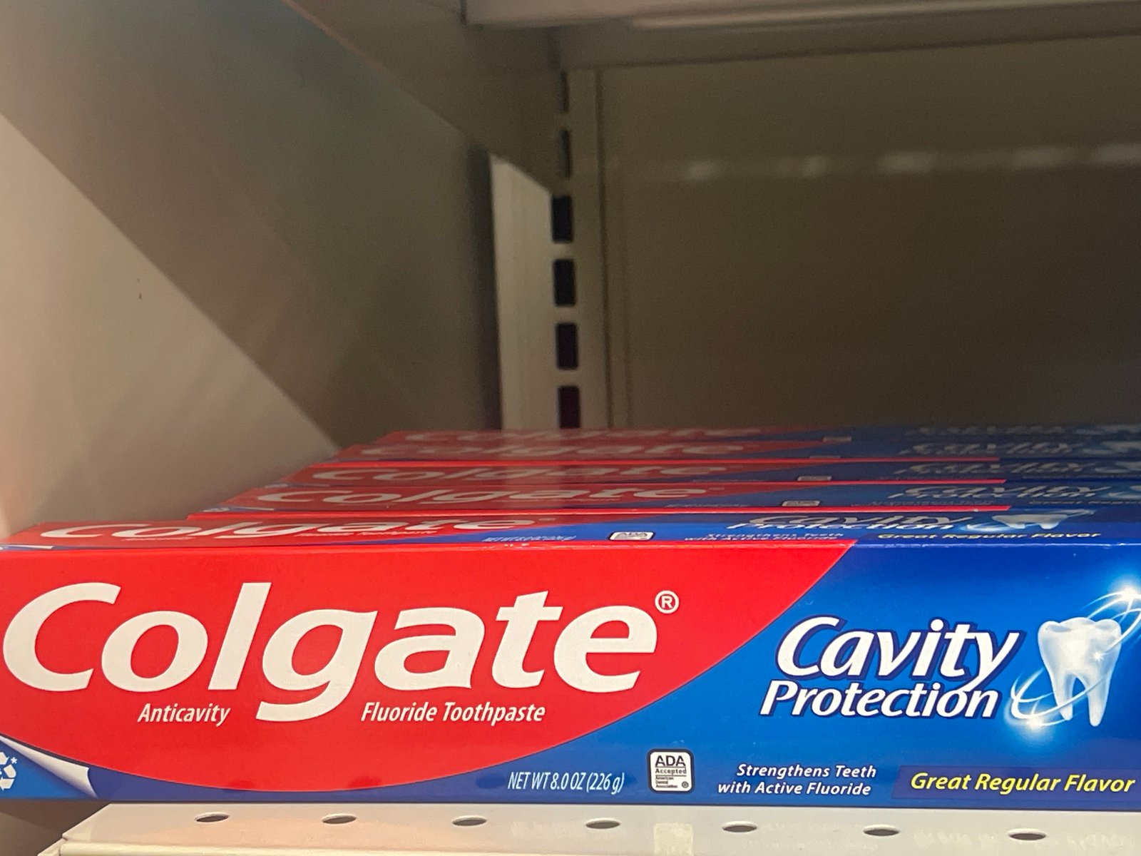 Colgate cavity protection