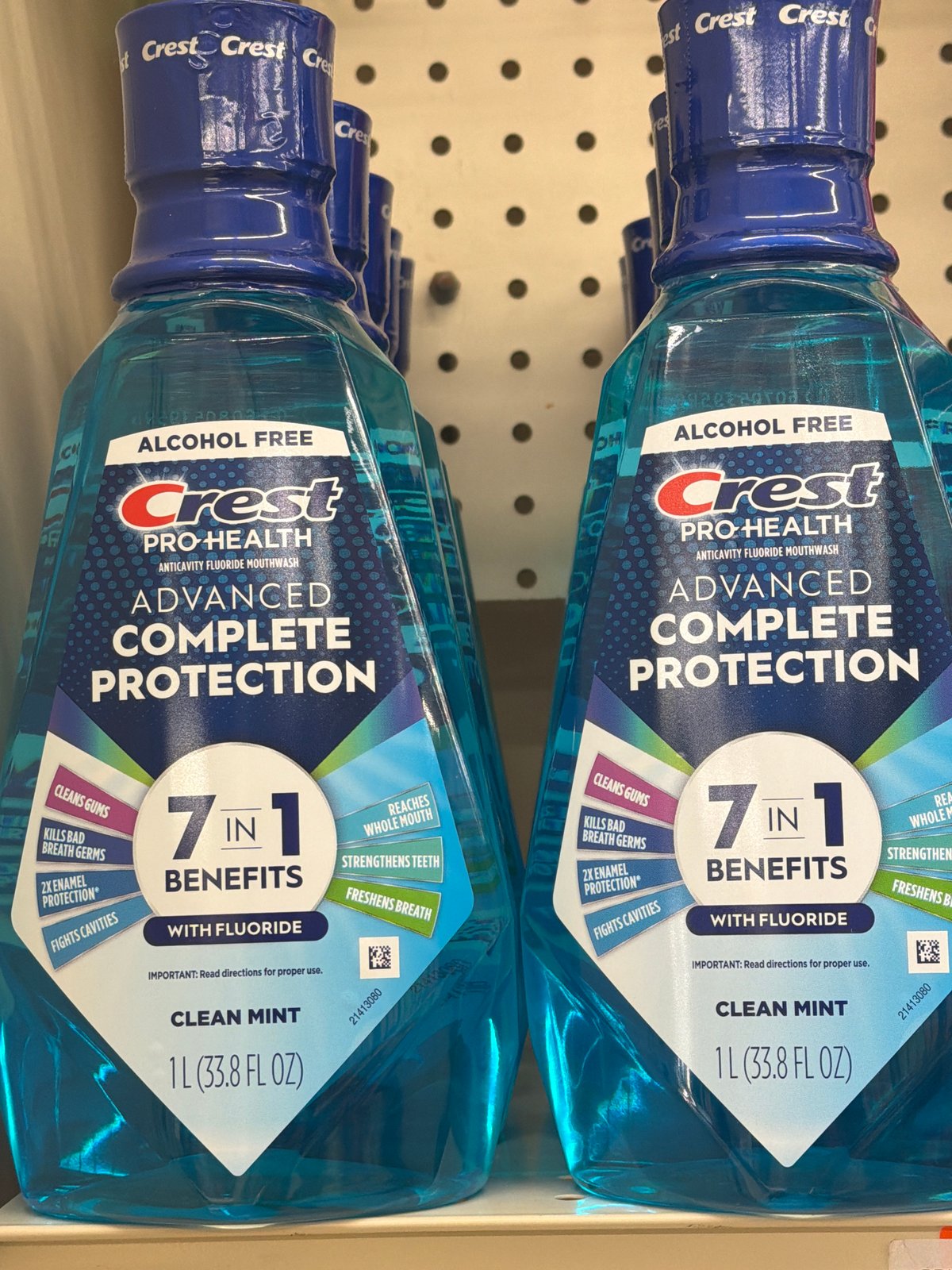 CREST MOUTH WASH 7 in 1 benefits