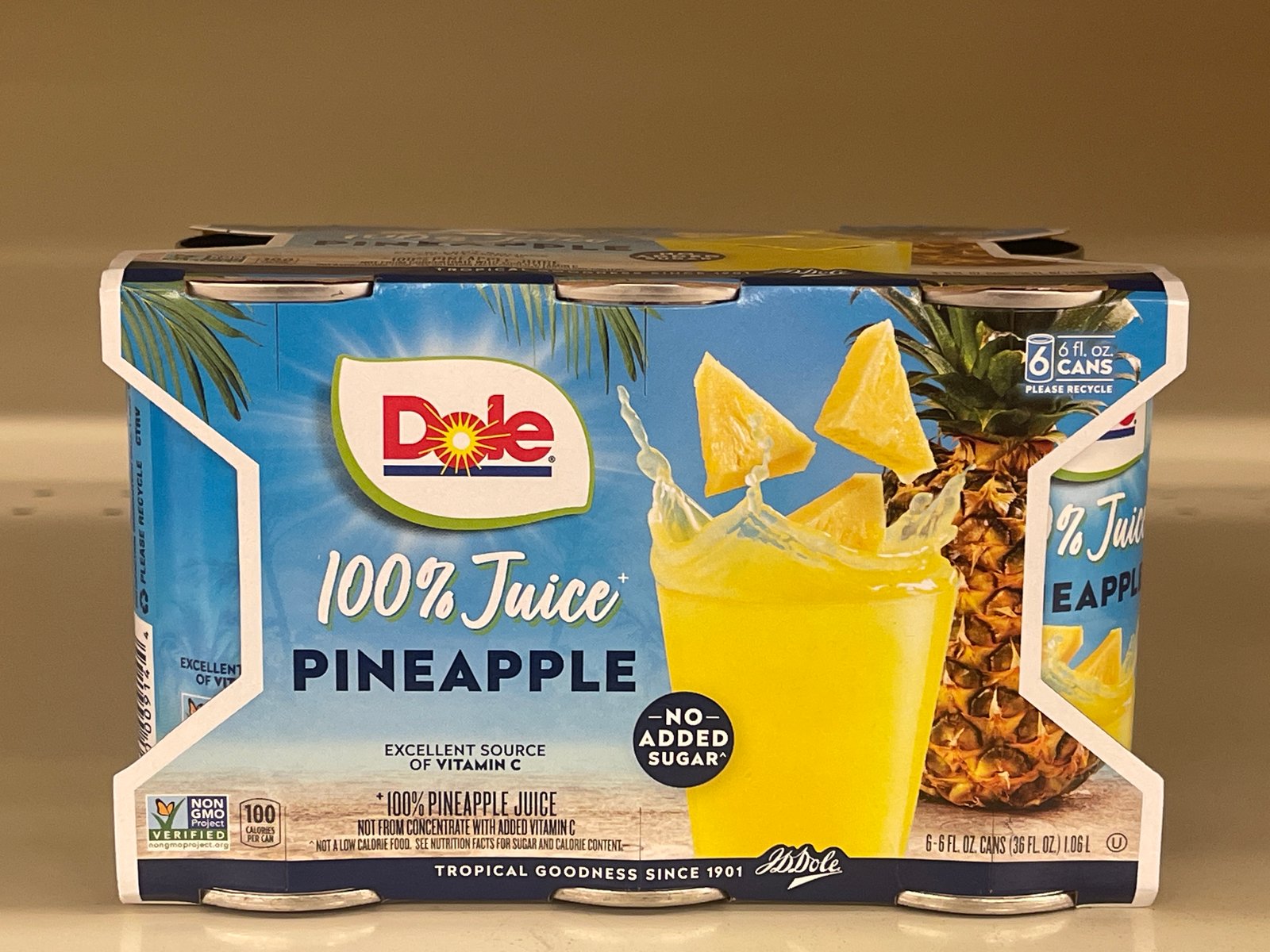 Dole 100% pineapple juice