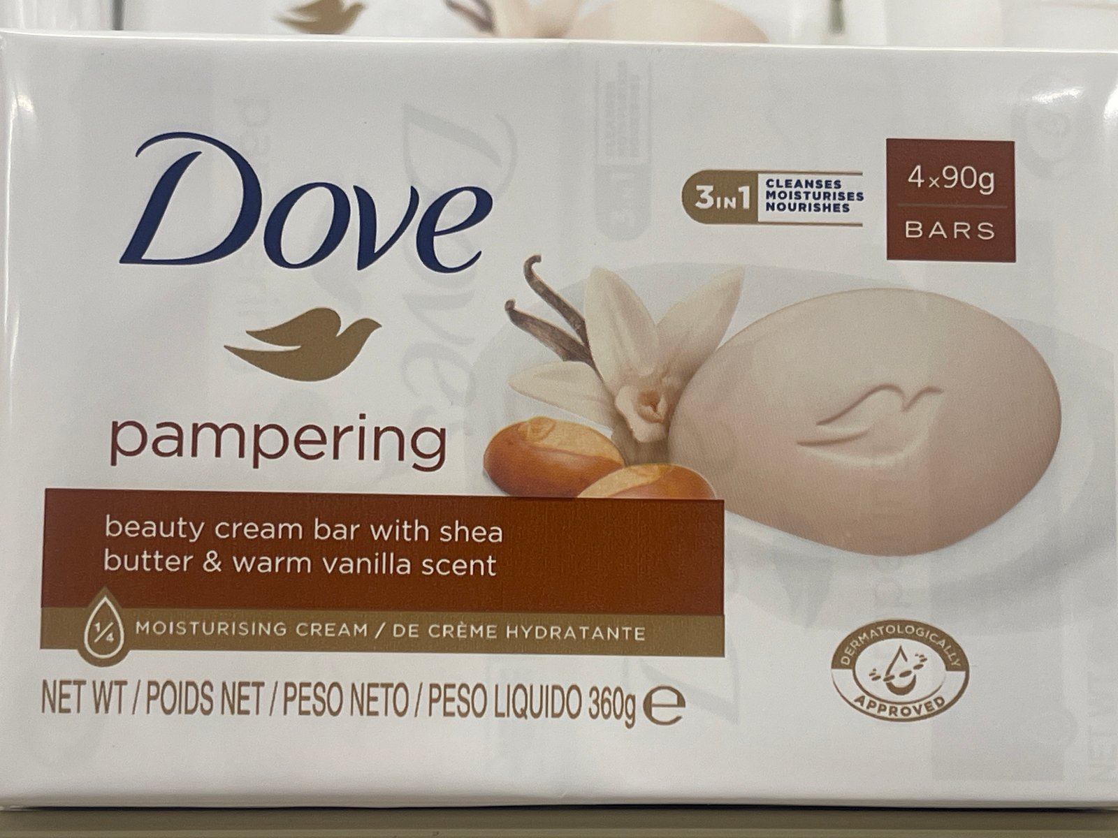 Dove pampering