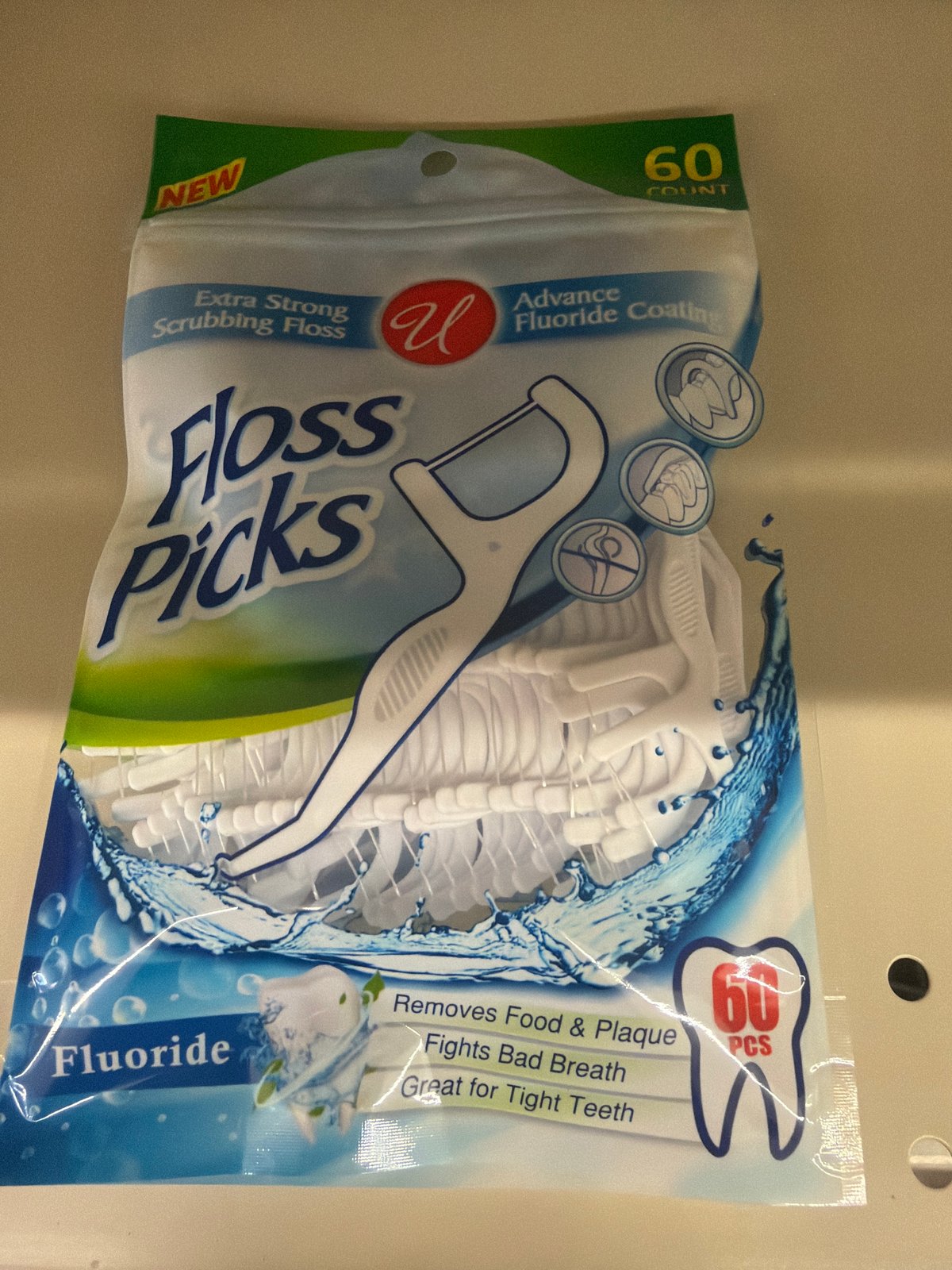 FLOSS PICKS 60 pcs