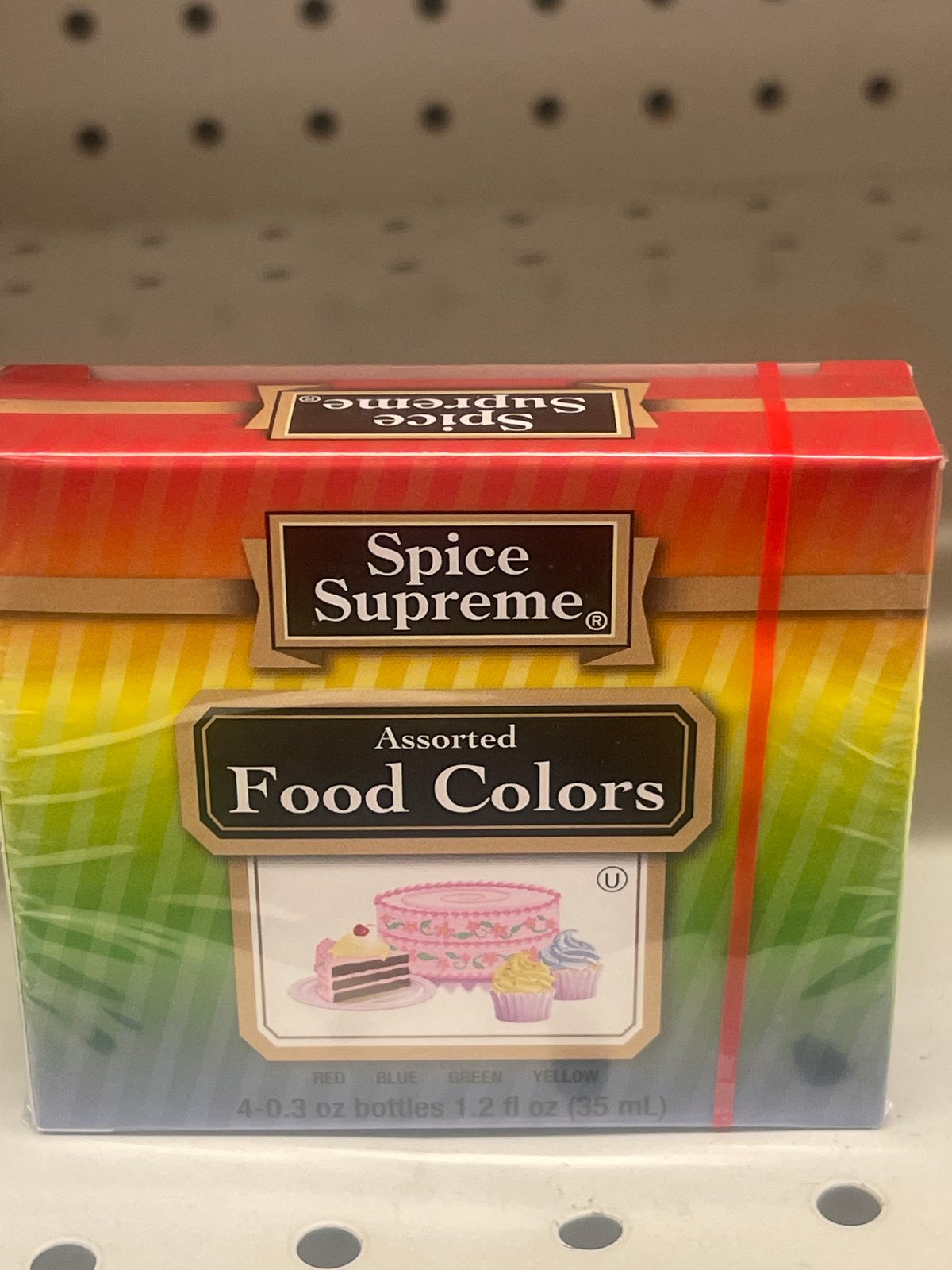 Spice supreme food colors